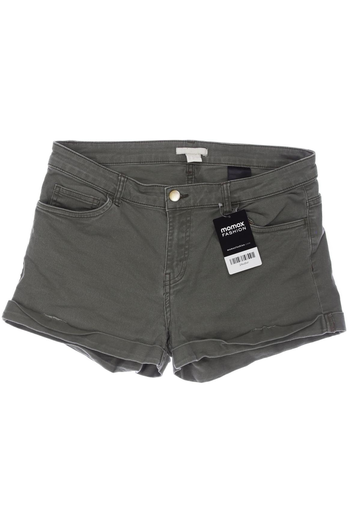 

H&M Damen Shorts, grün, Gr. 40