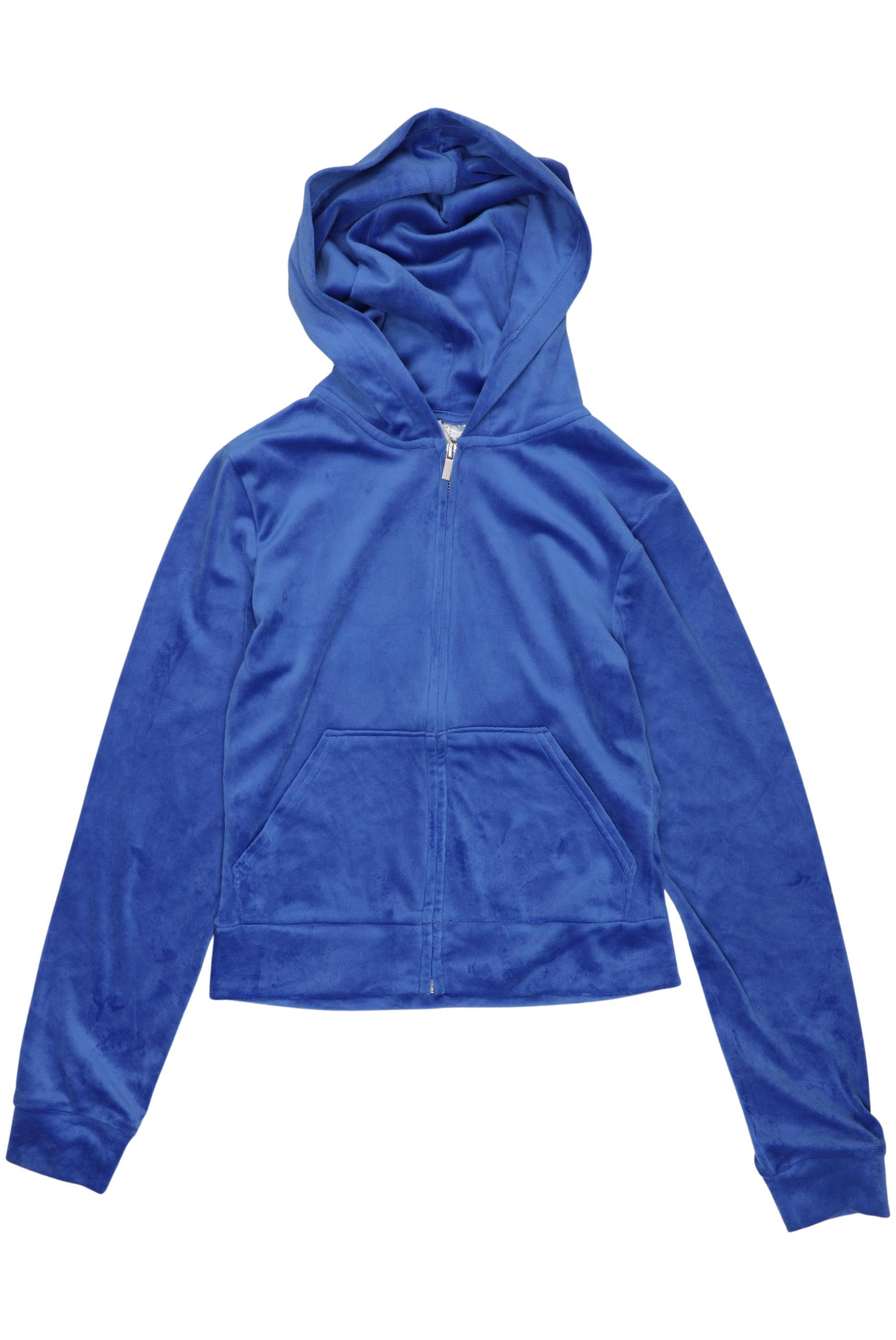 

H&M Damen Kapuzenpullover, blau, Gr. 36