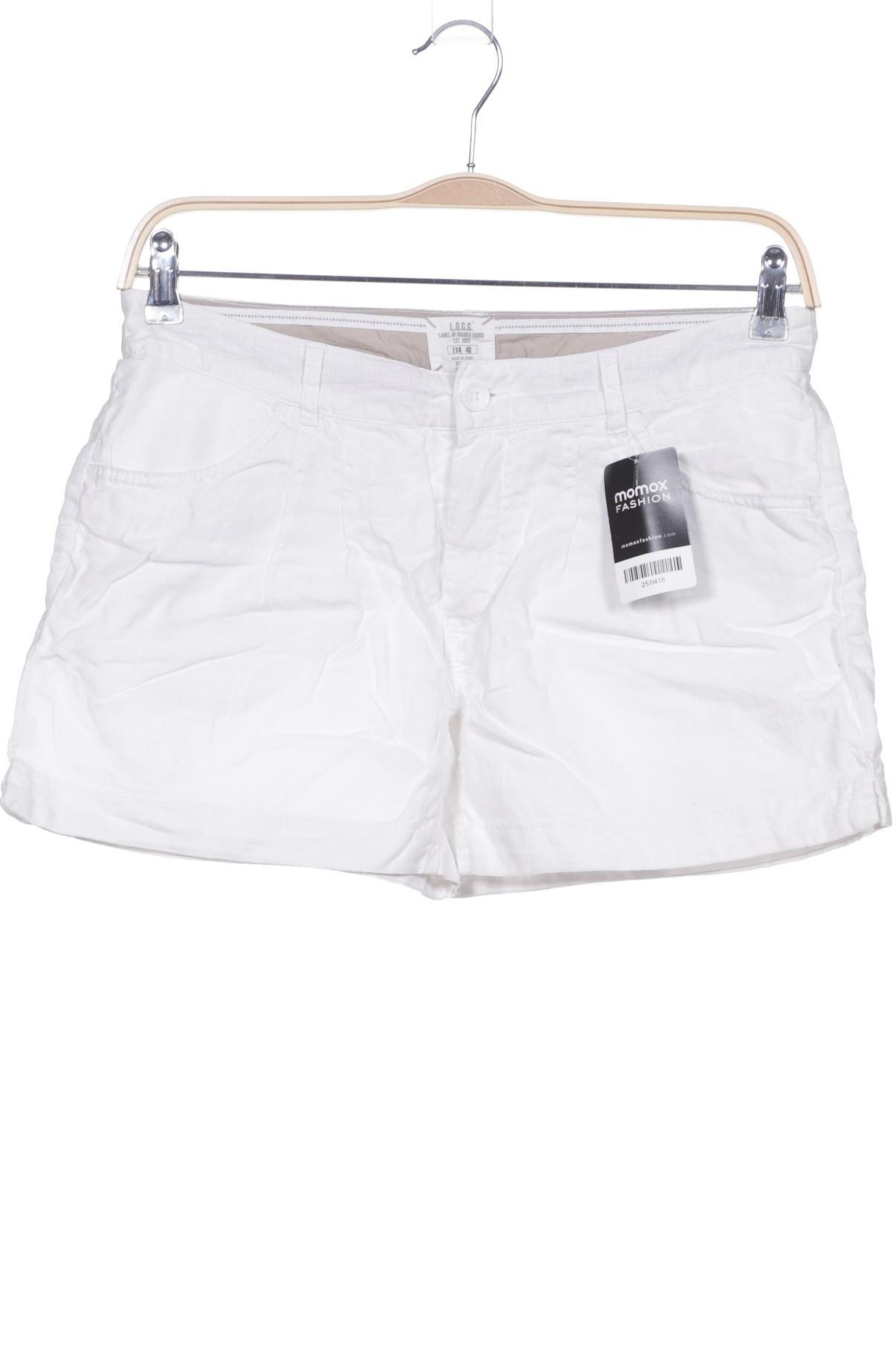 

H&M Damen Shorts, weiß, Gr. 40