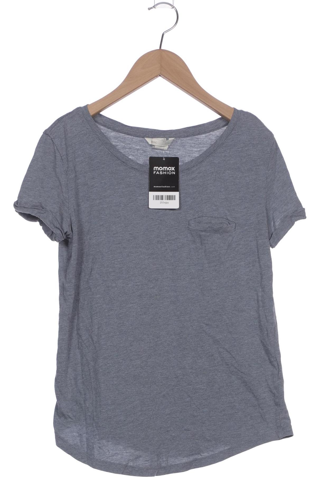 

H&M Damen T-Shirt, grau, Gr. 34