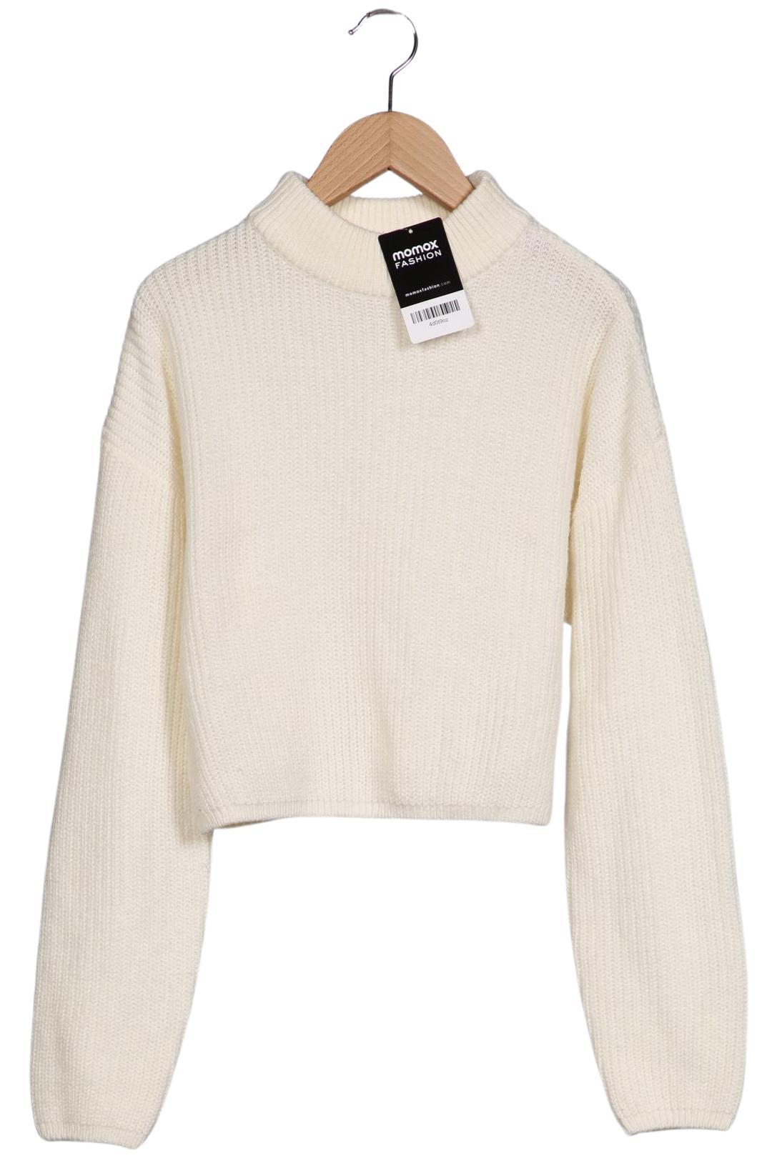

H&M Damen Pullover, cremeweiß, Gr. 36
