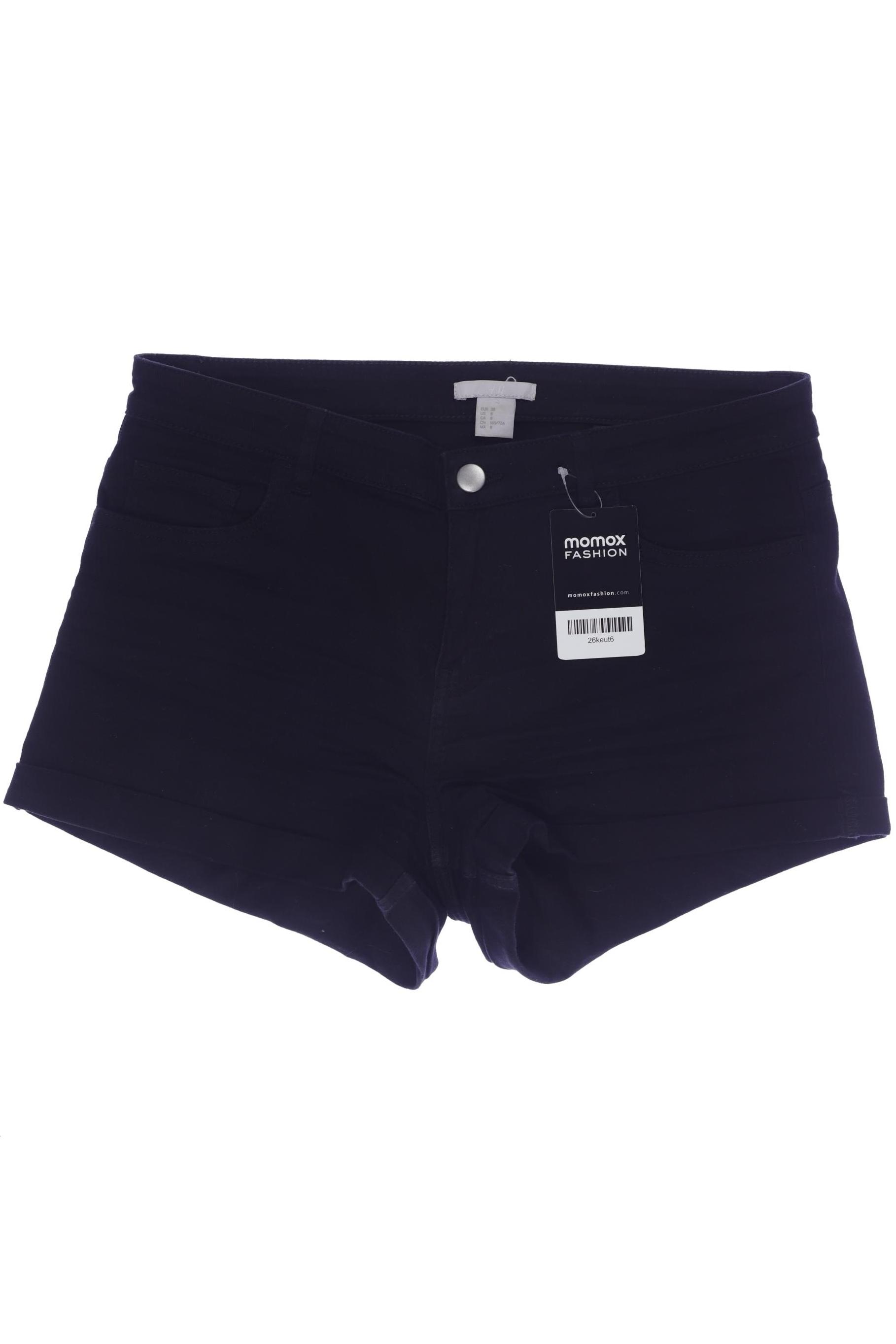 

H&M Damen Shorts, schwarz, Gr. 38