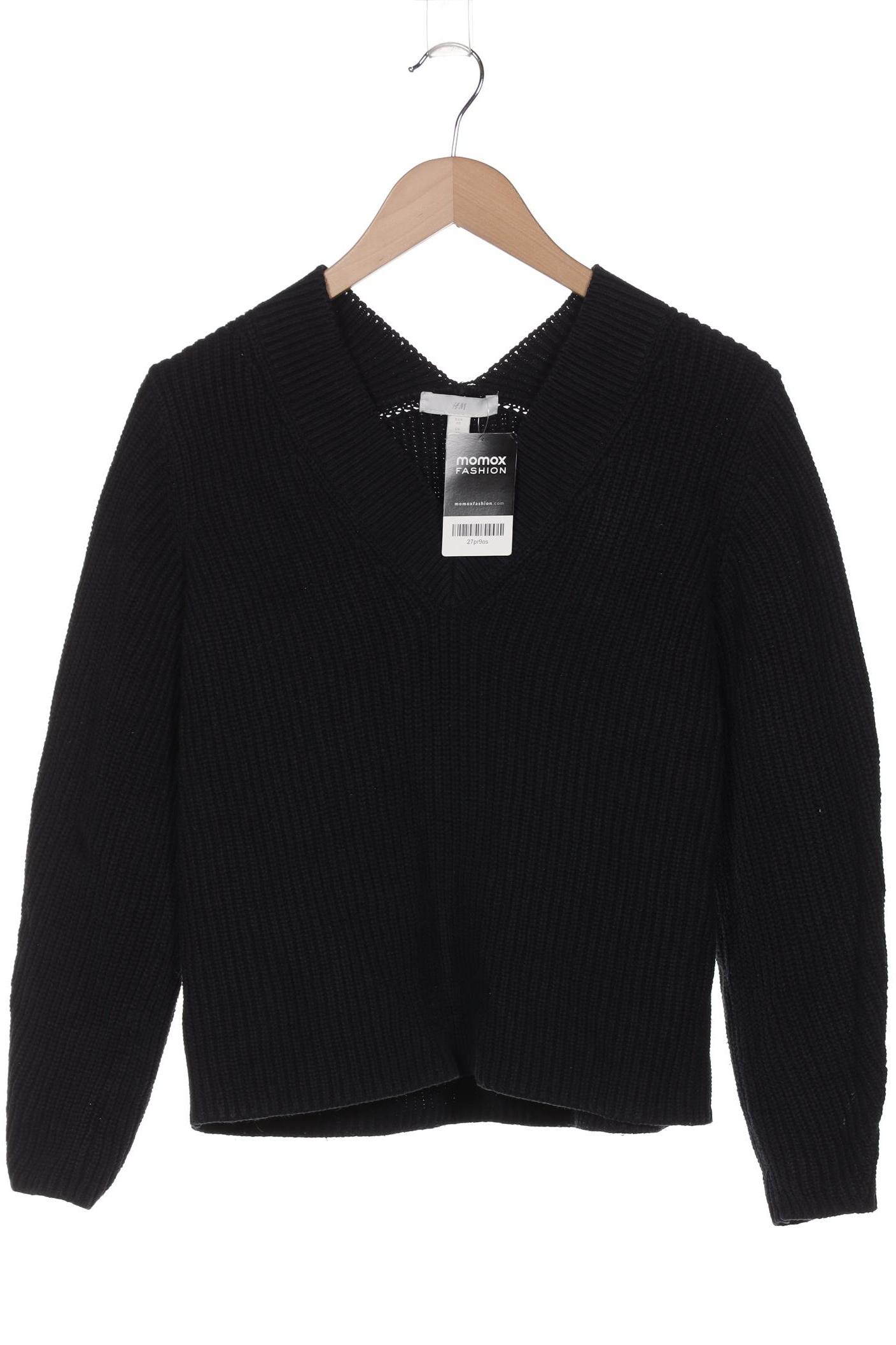 

H&M Damen Pullover, marineblau, Gr. 34