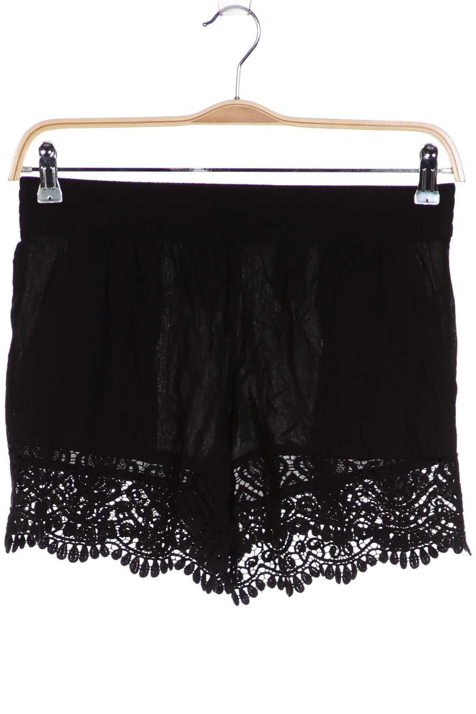 

H&M Damen Shorts, schwarz, Gr. 40