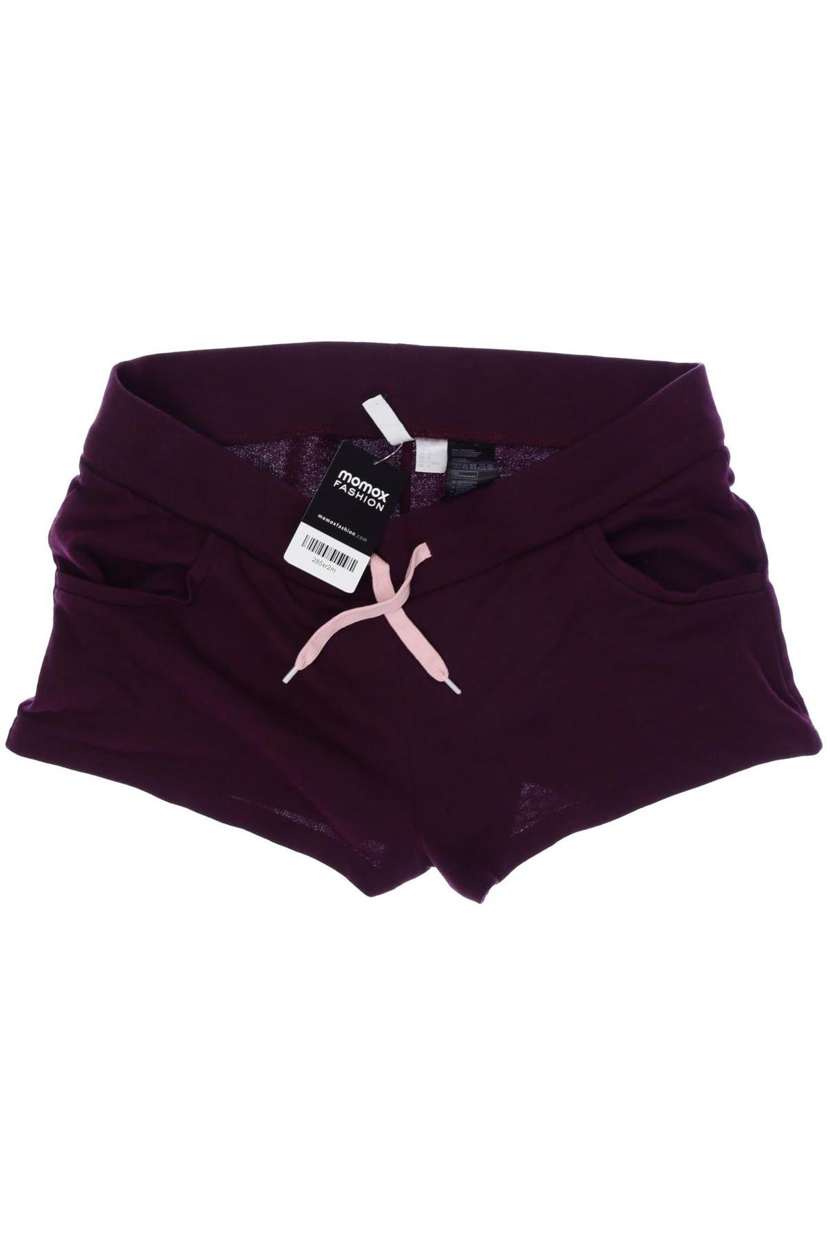 

H&M Damen Shorts, bordeaux, Gr. 38