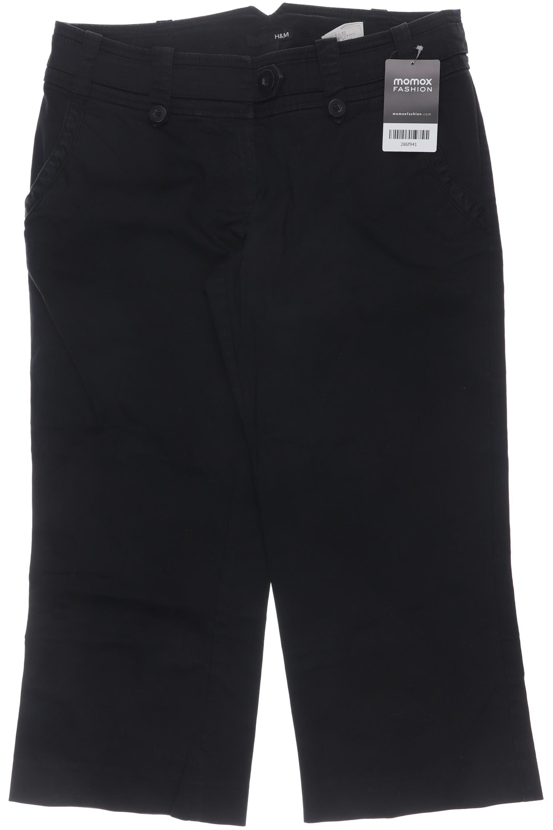 

H&M Damen Stoffhose, schwarz, Gr. 36