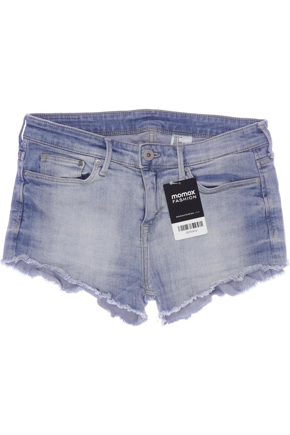 

H&M Damen Shorts, blau, Gr. 34