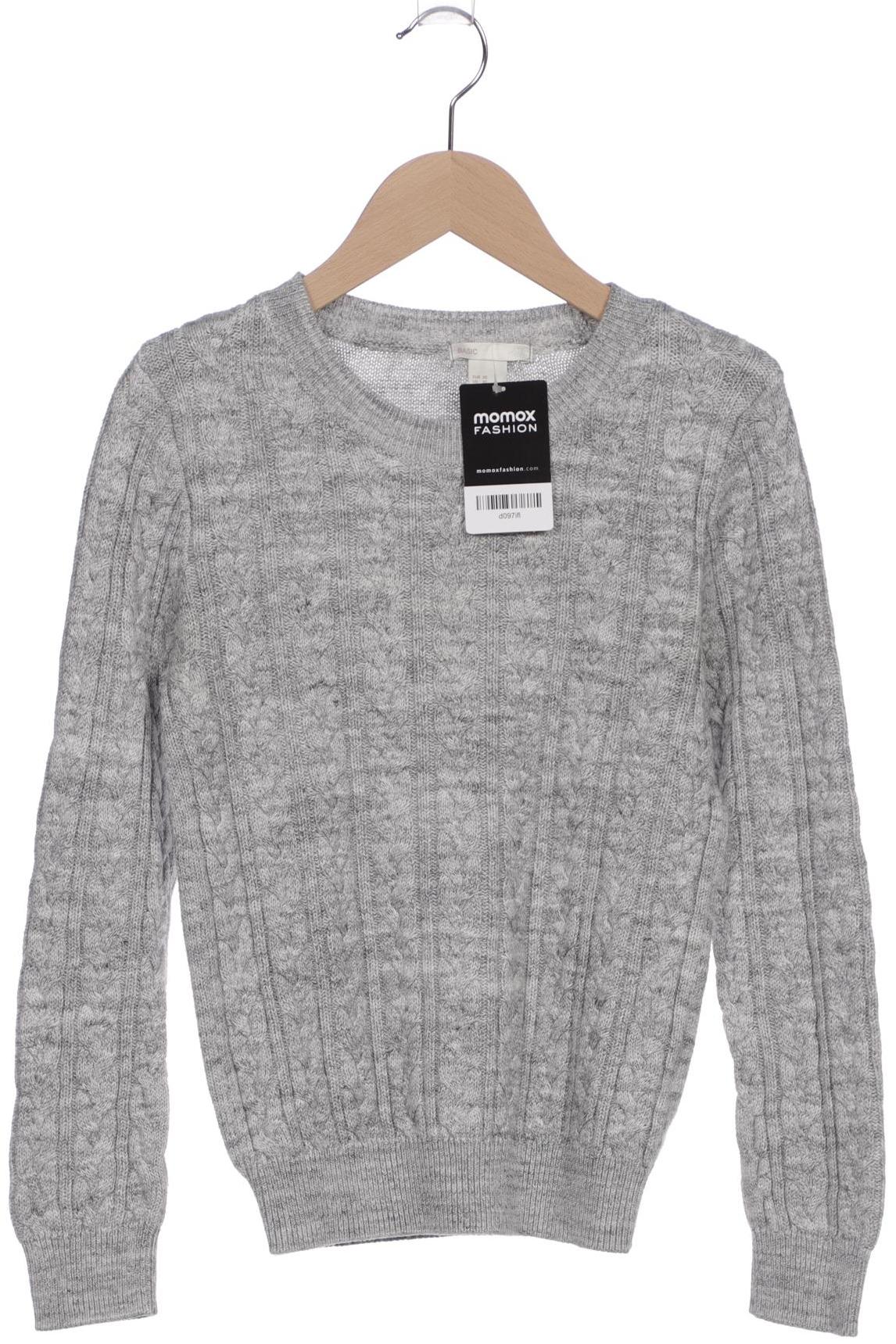 

H&M Damen Pullover, grau, Gr. 34
