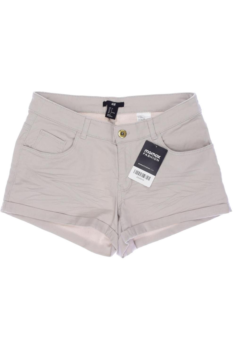 

H&M Damen Shorts, beige, Gr. 36