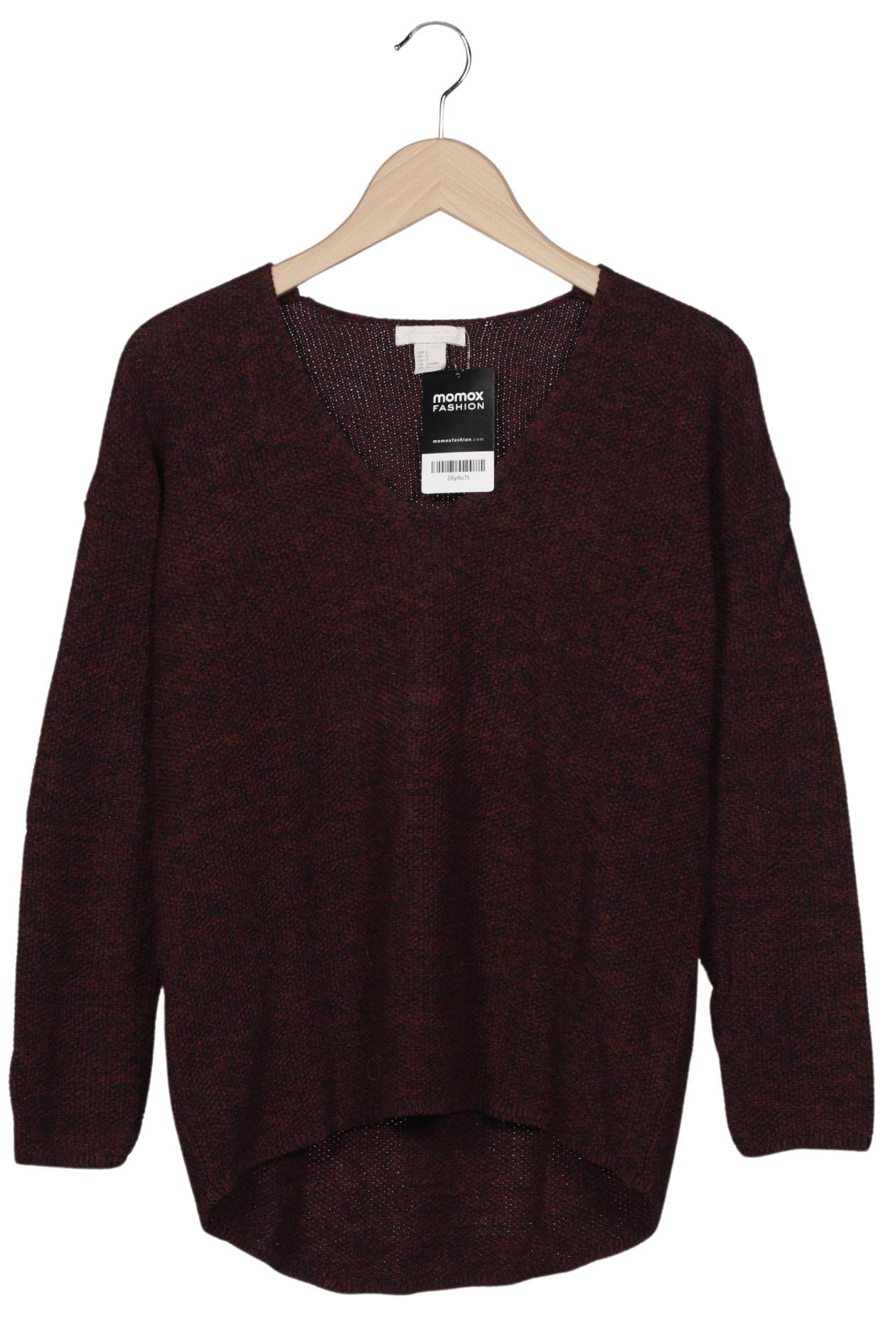 

H&M Damen Pullover, bordeaux, Gr. 36