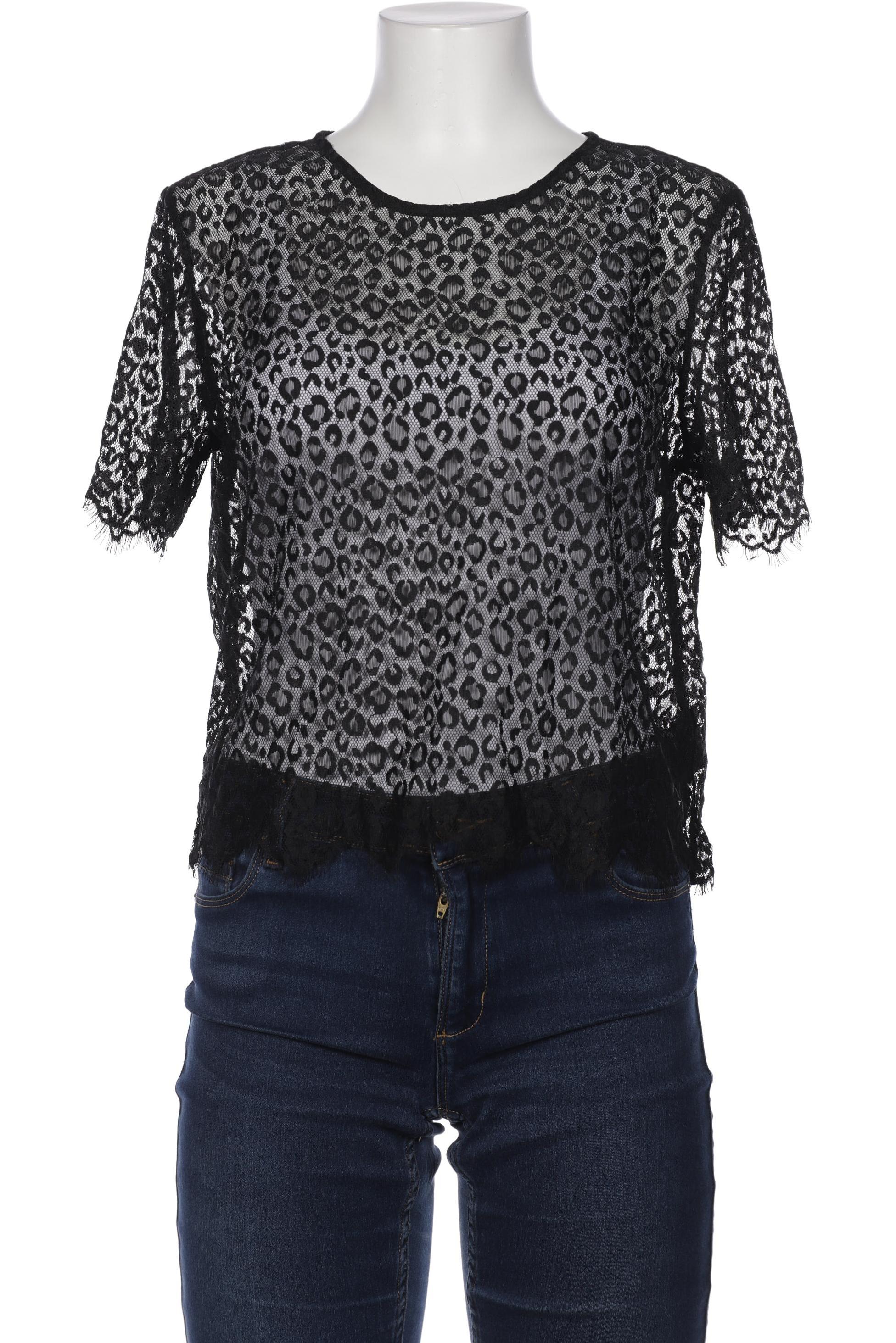

H&M Damen T-Shirt, schwarz, Gr. 38