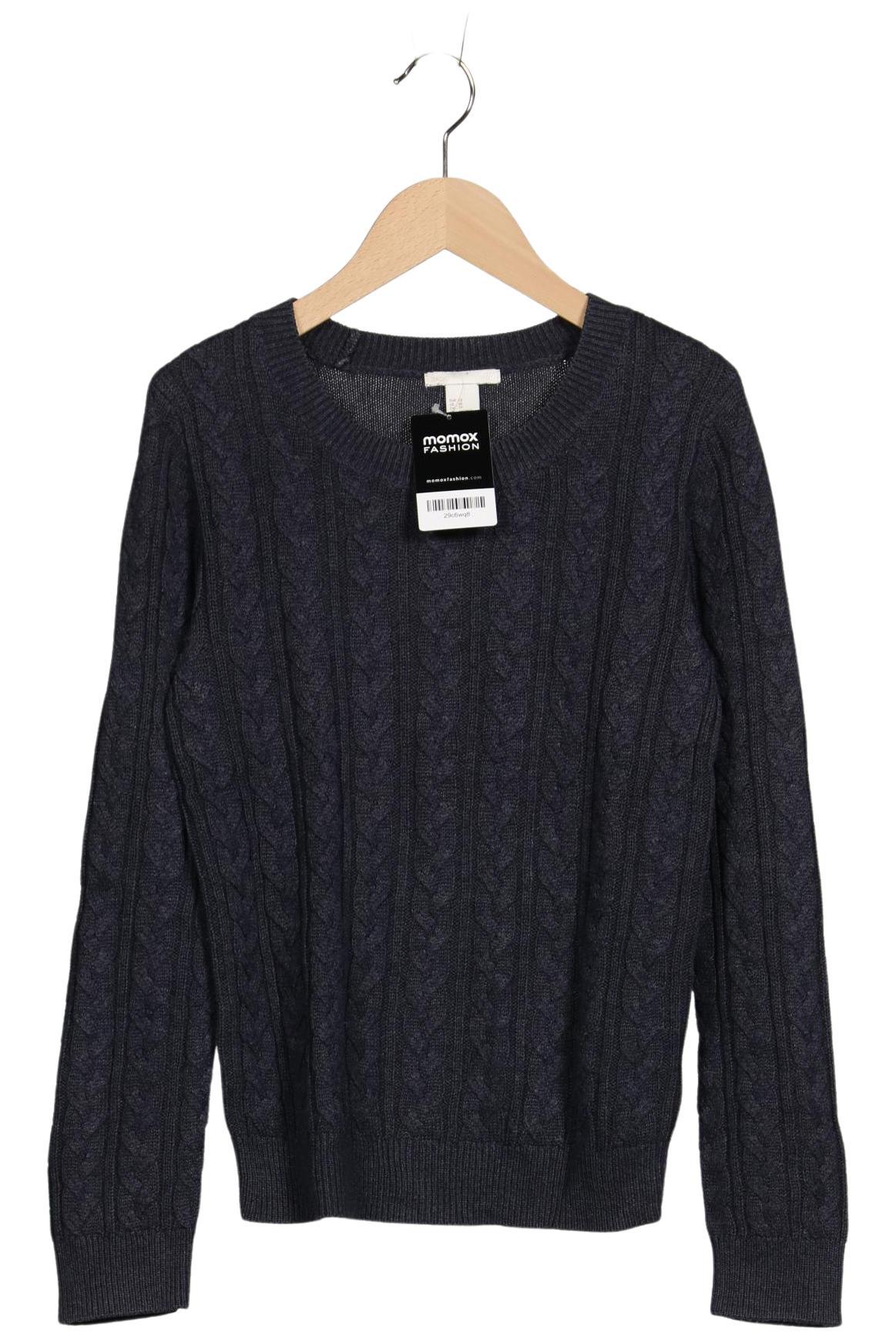 

H&M Damen Pullover, marineblau, Gr. 34