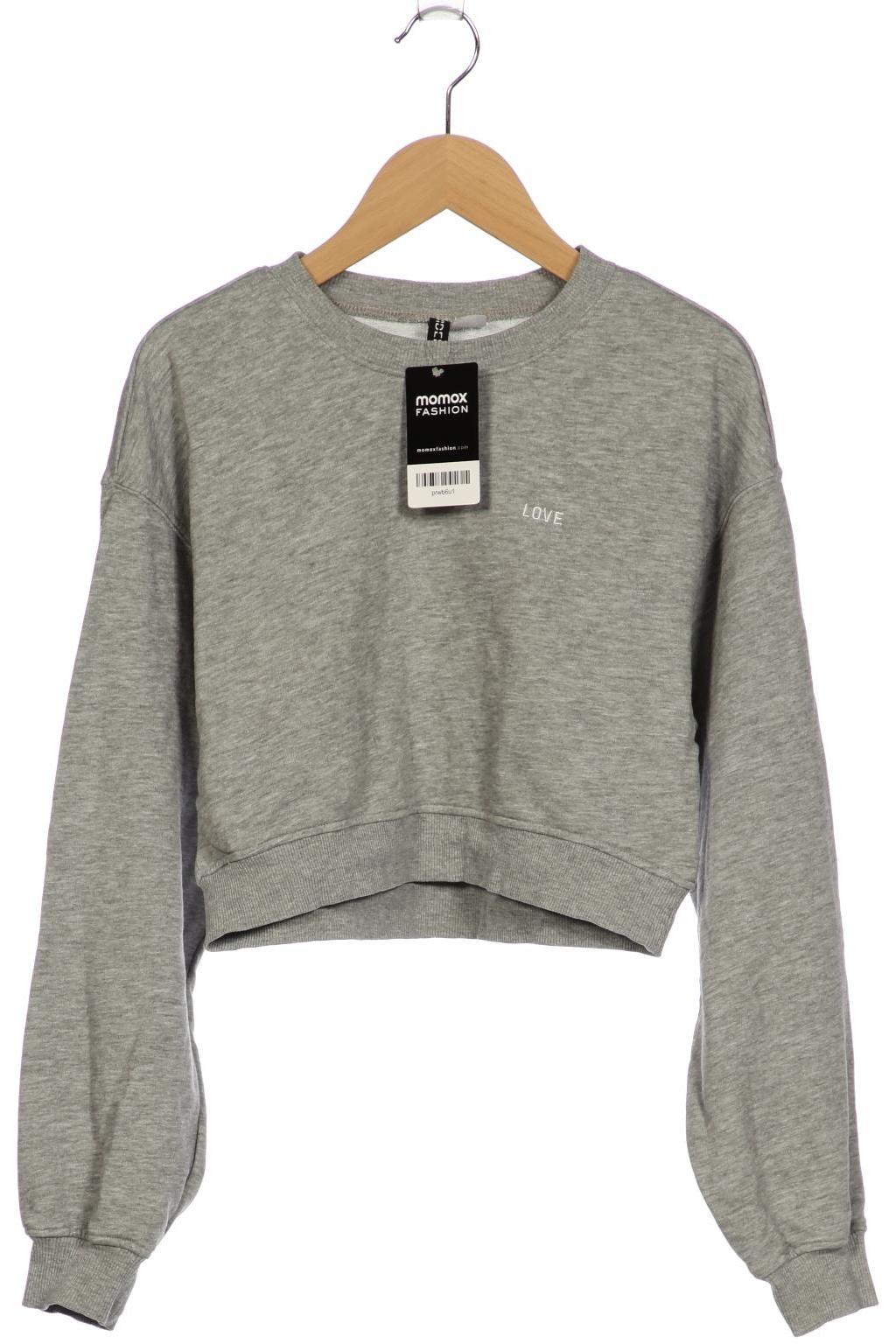 

H&M Damen Sweatshirt, grau, Gr. 34