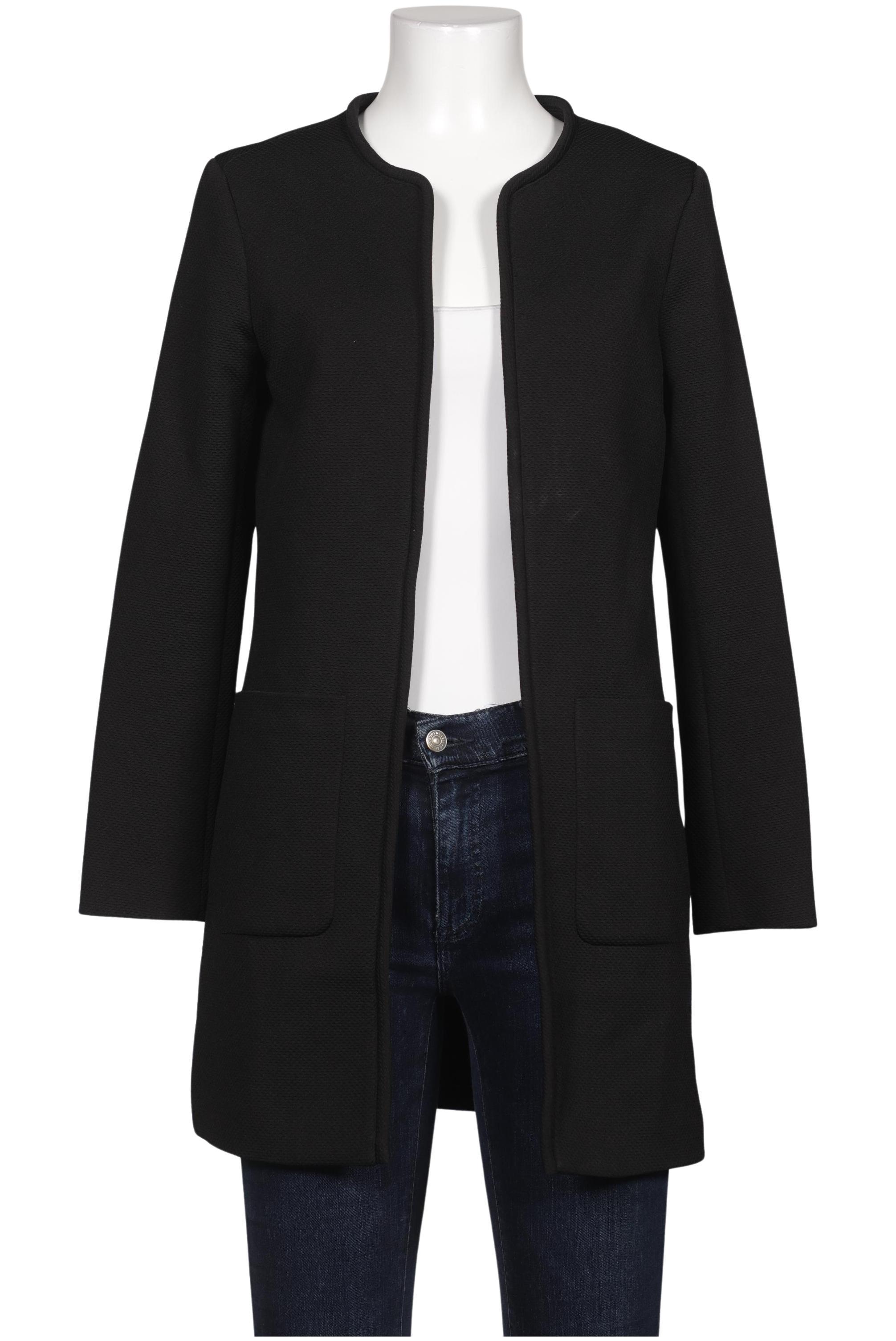 

H&M Damen Mantel, schwarz, Gr. 36