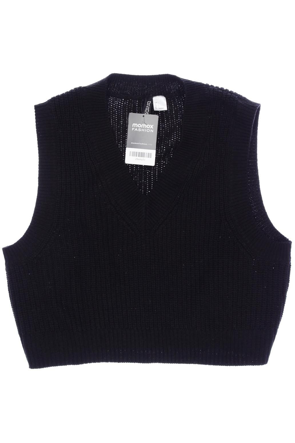 

H&M Damen Pullover, schwarz, Gr. 42