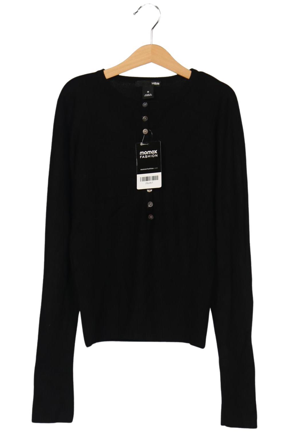 

H&M Damen Pullover, schwarz, Gr. 36