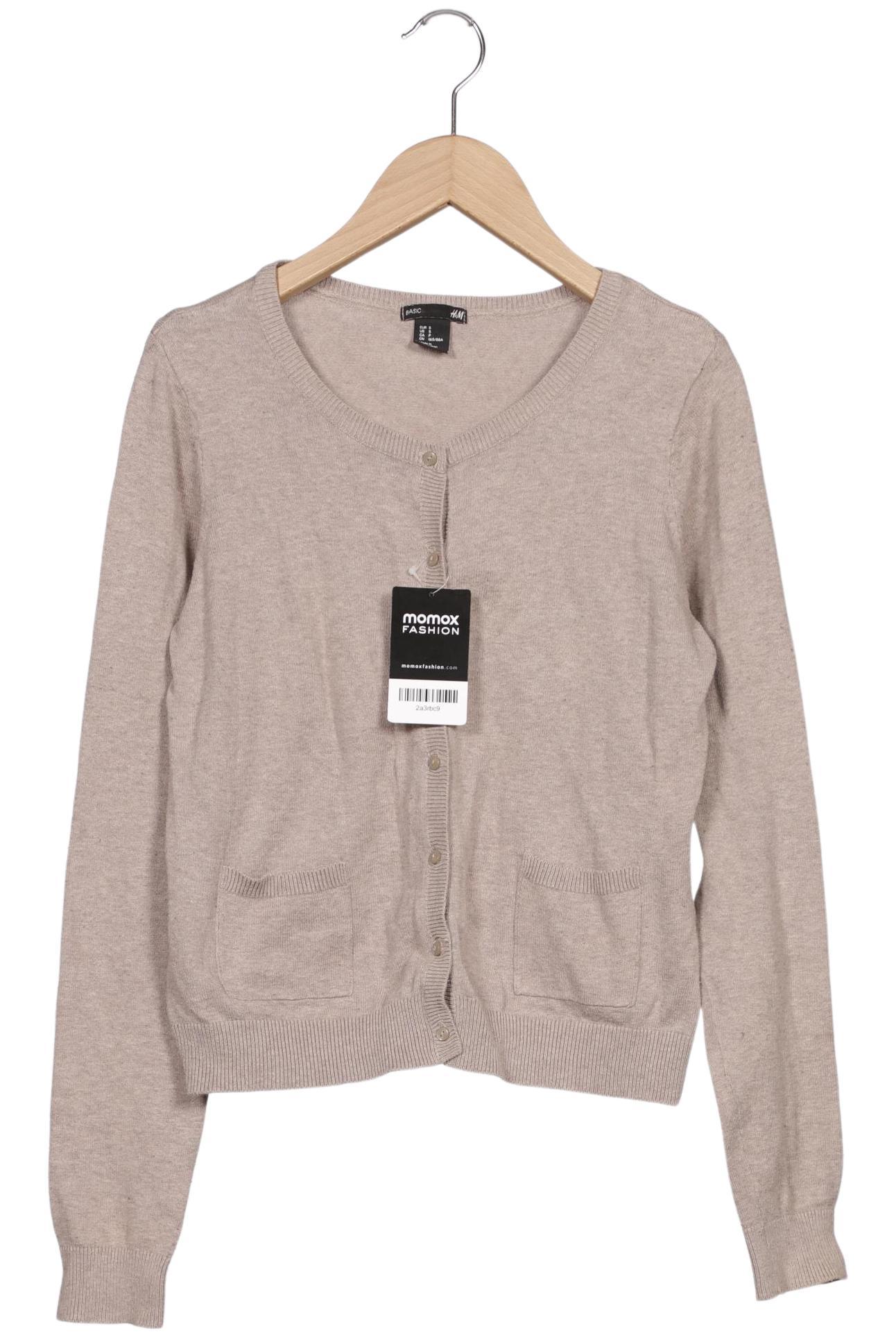 

H&M Damen Strickjacke, beige, Gr. 36