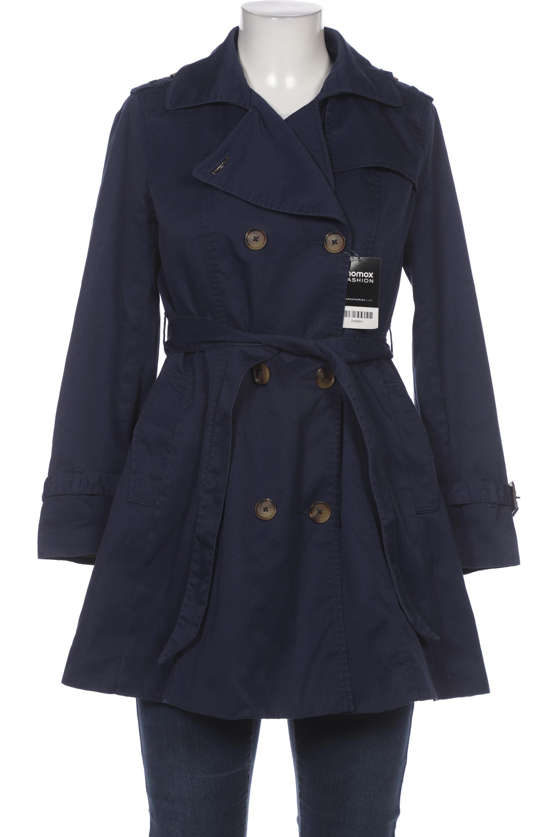 

H&M Damen Mantel, marineblau, Gr. 38