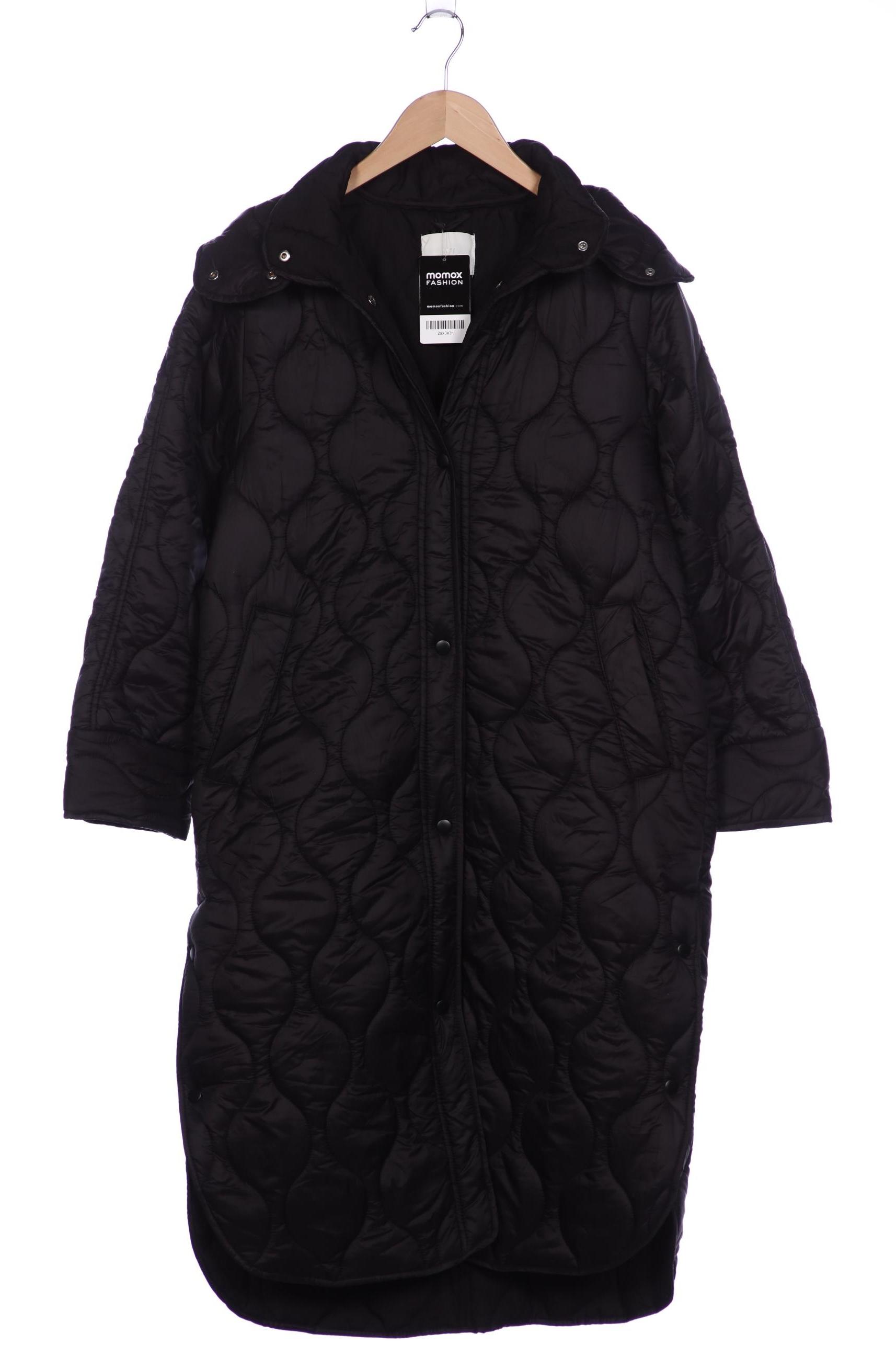 

H&M Damen Mantel, schwarz, Gr. 34