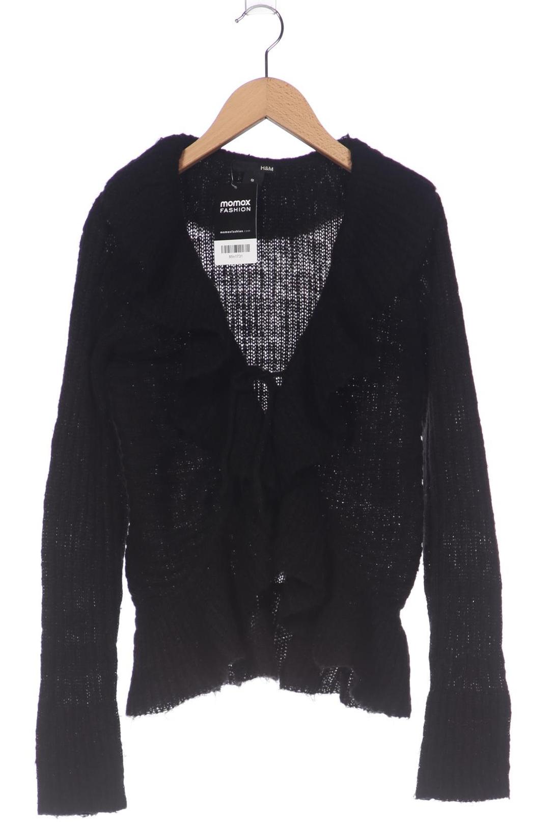 

H&M Damen Strickjacke, schwarz, Gr. 36