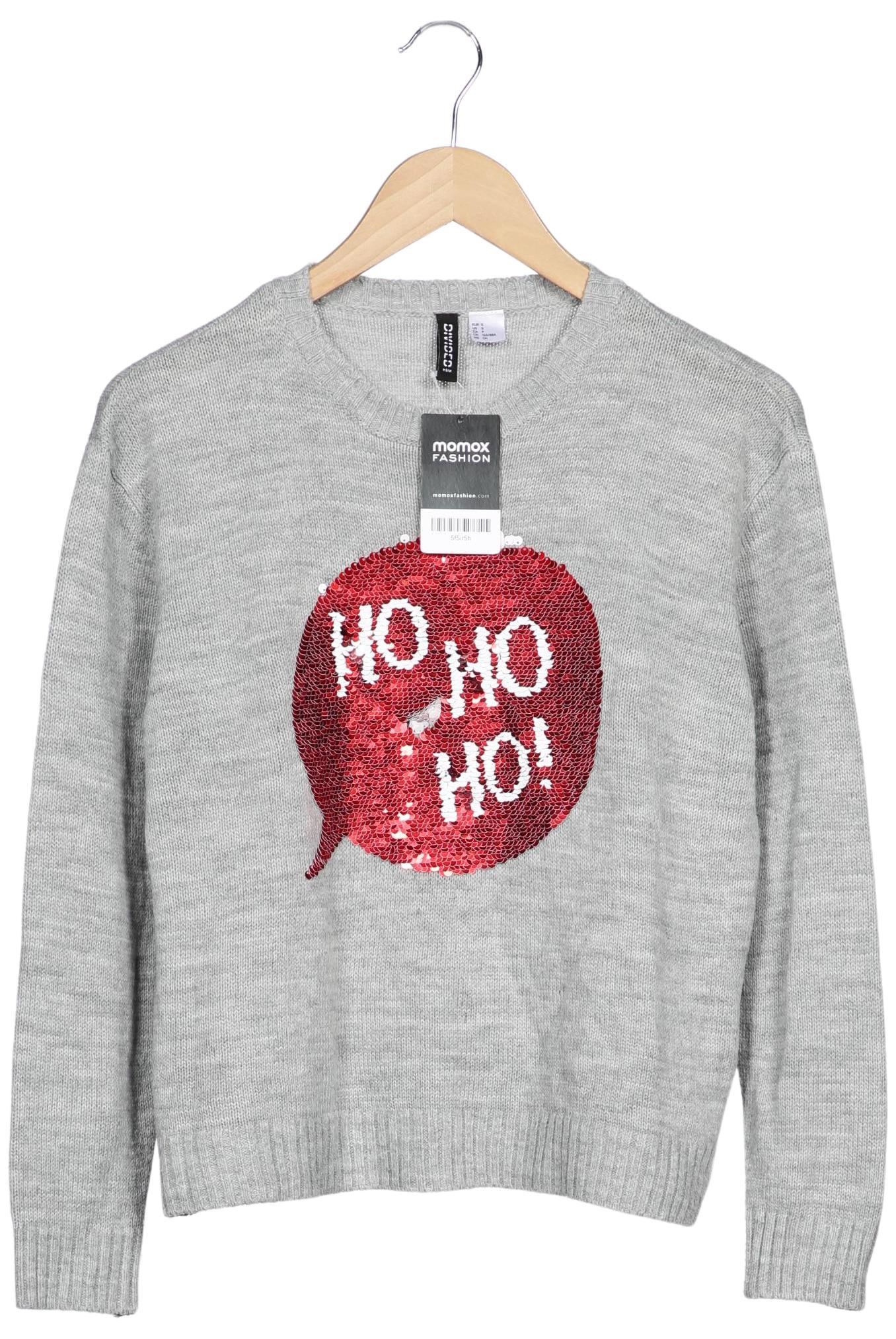 

H&M Damen Pullover, grau, Gr. 36