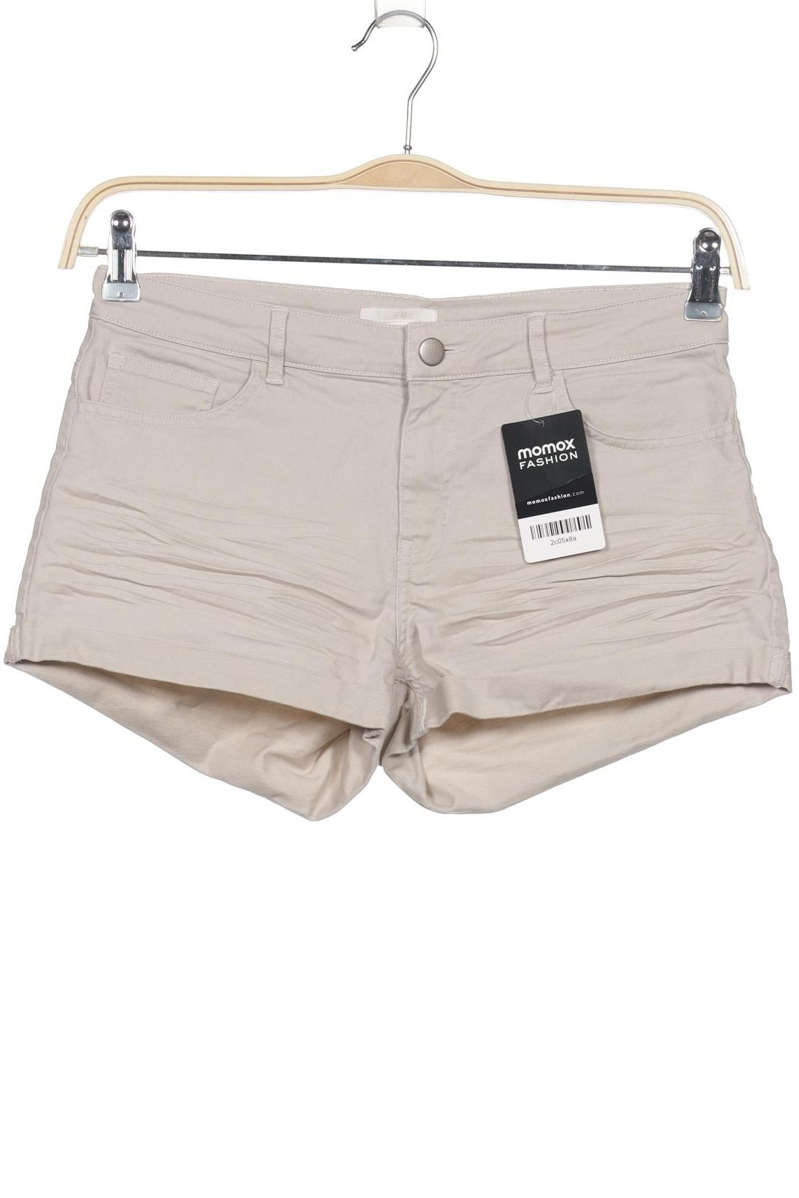 

H&M Damen Shorts, beige, Gr. 36