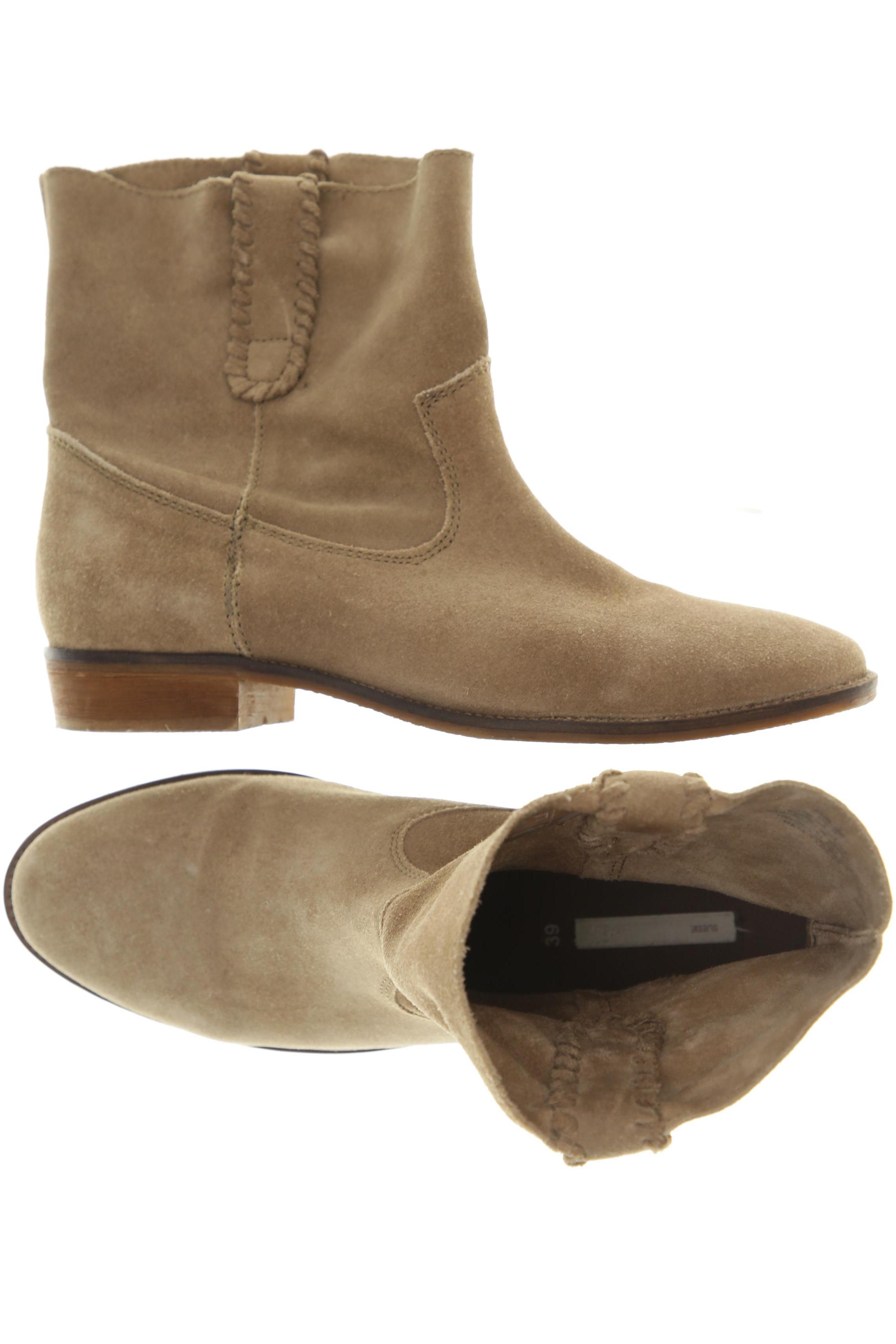 

H&M Damen Stiefelette, beige, Gr. 39