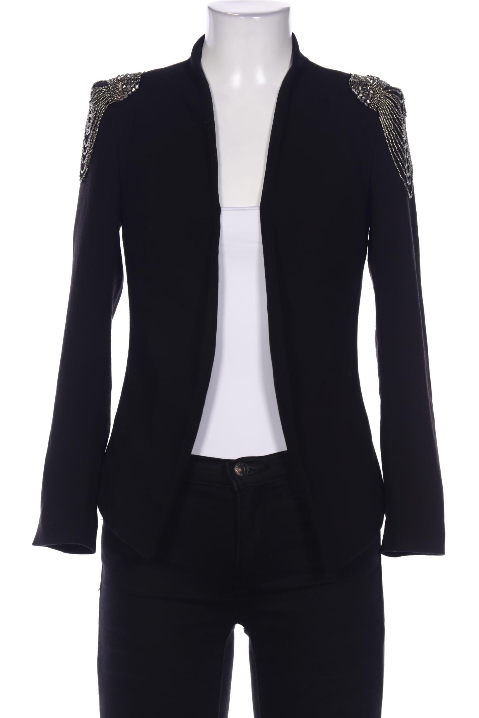 

H&M Damen Blazer, schwarz, Gr. 34