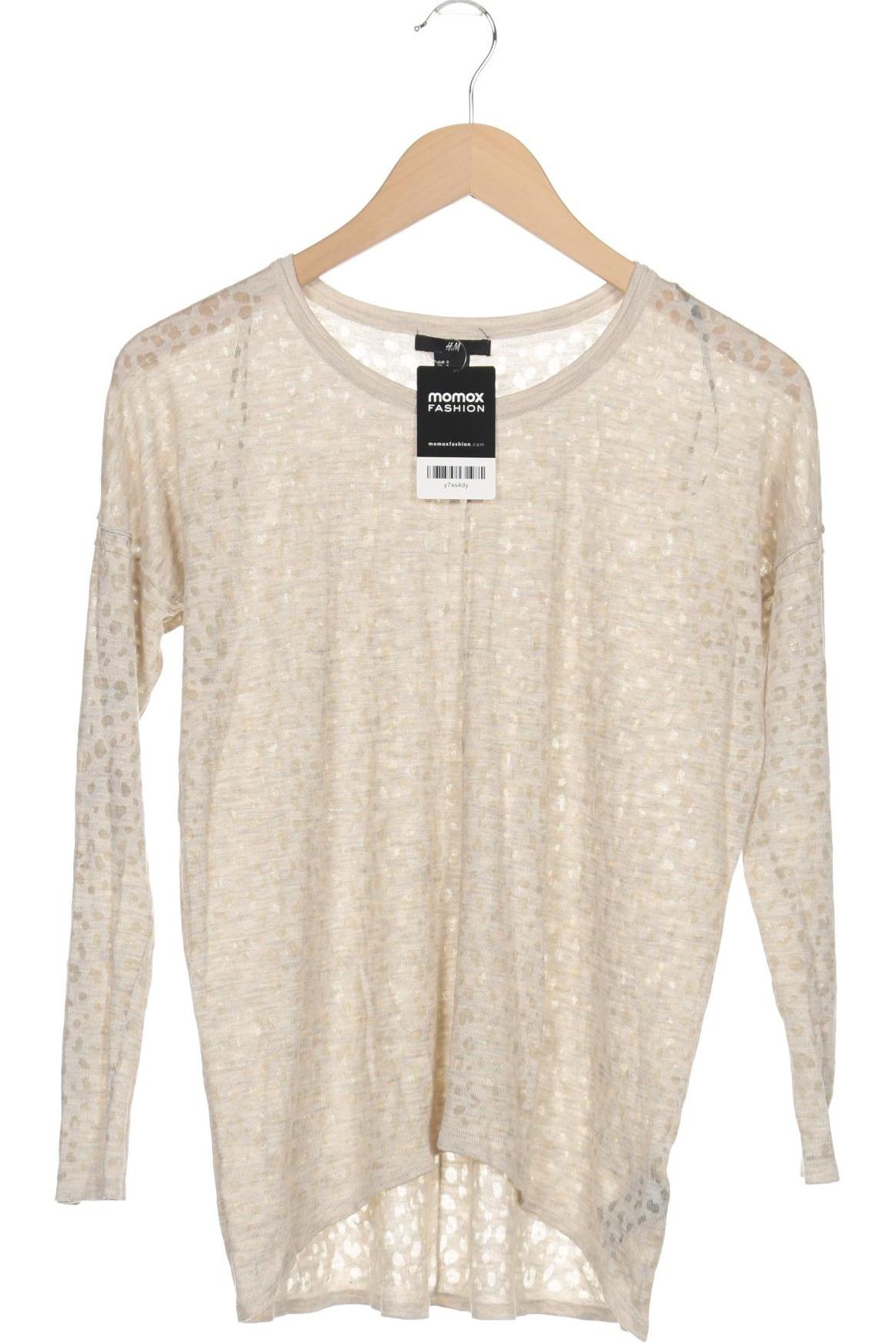 

H&M Damen Pullover, beige, Gr. 36