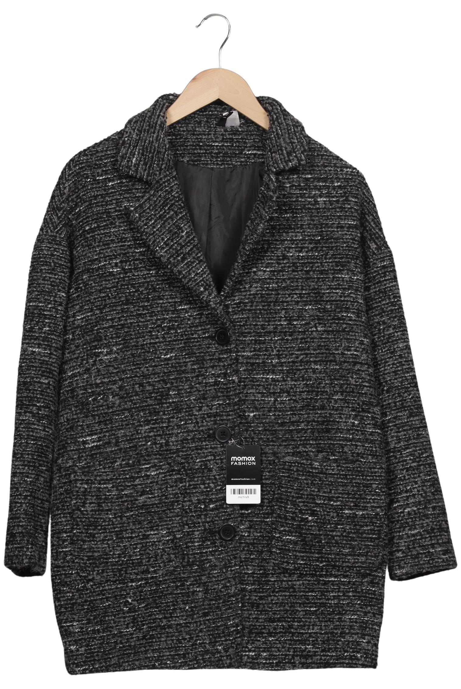 

H&M Damen Mantel, grau, Gr. 42