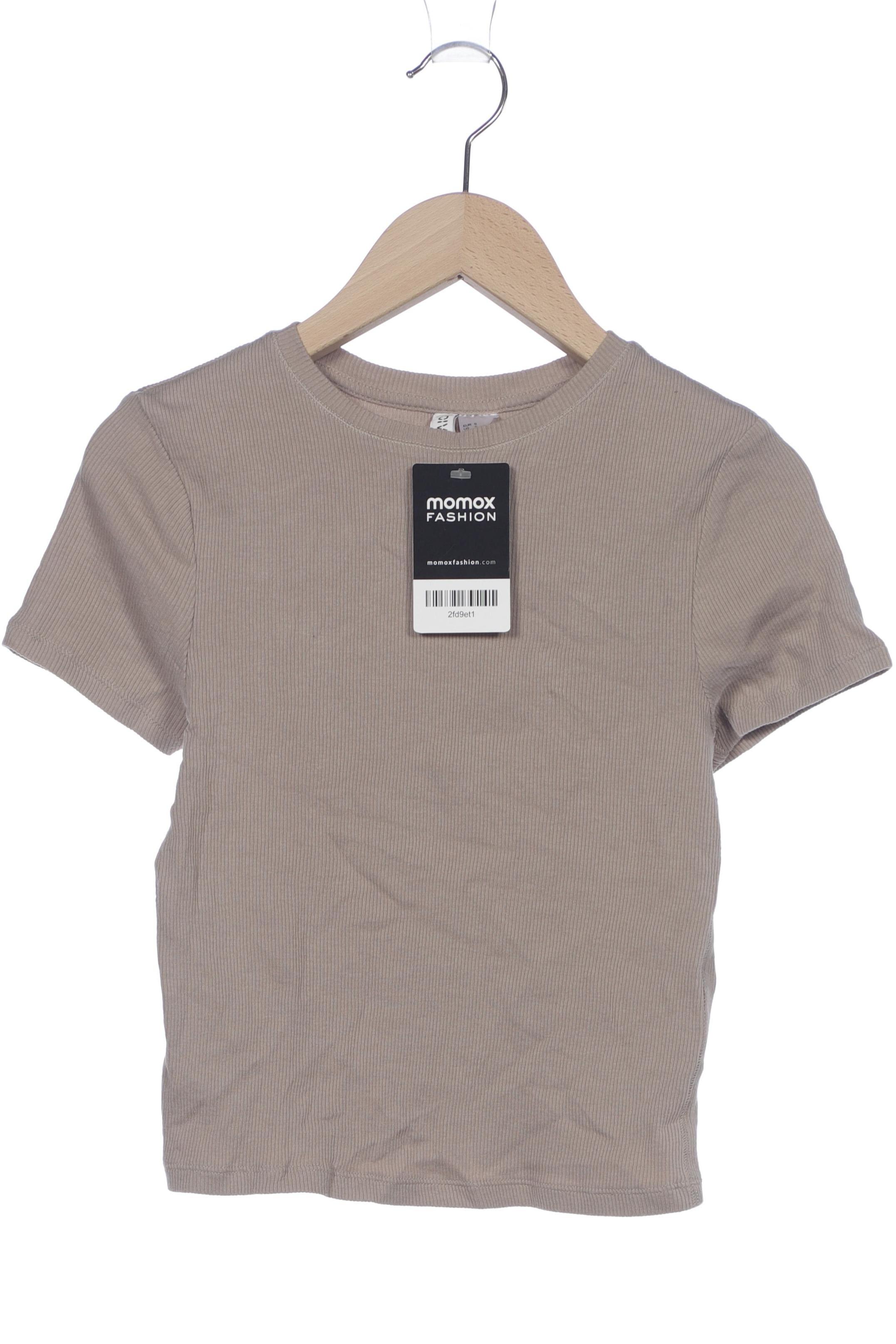 

H&M Damen T-Shirt, beige, Gr. 36