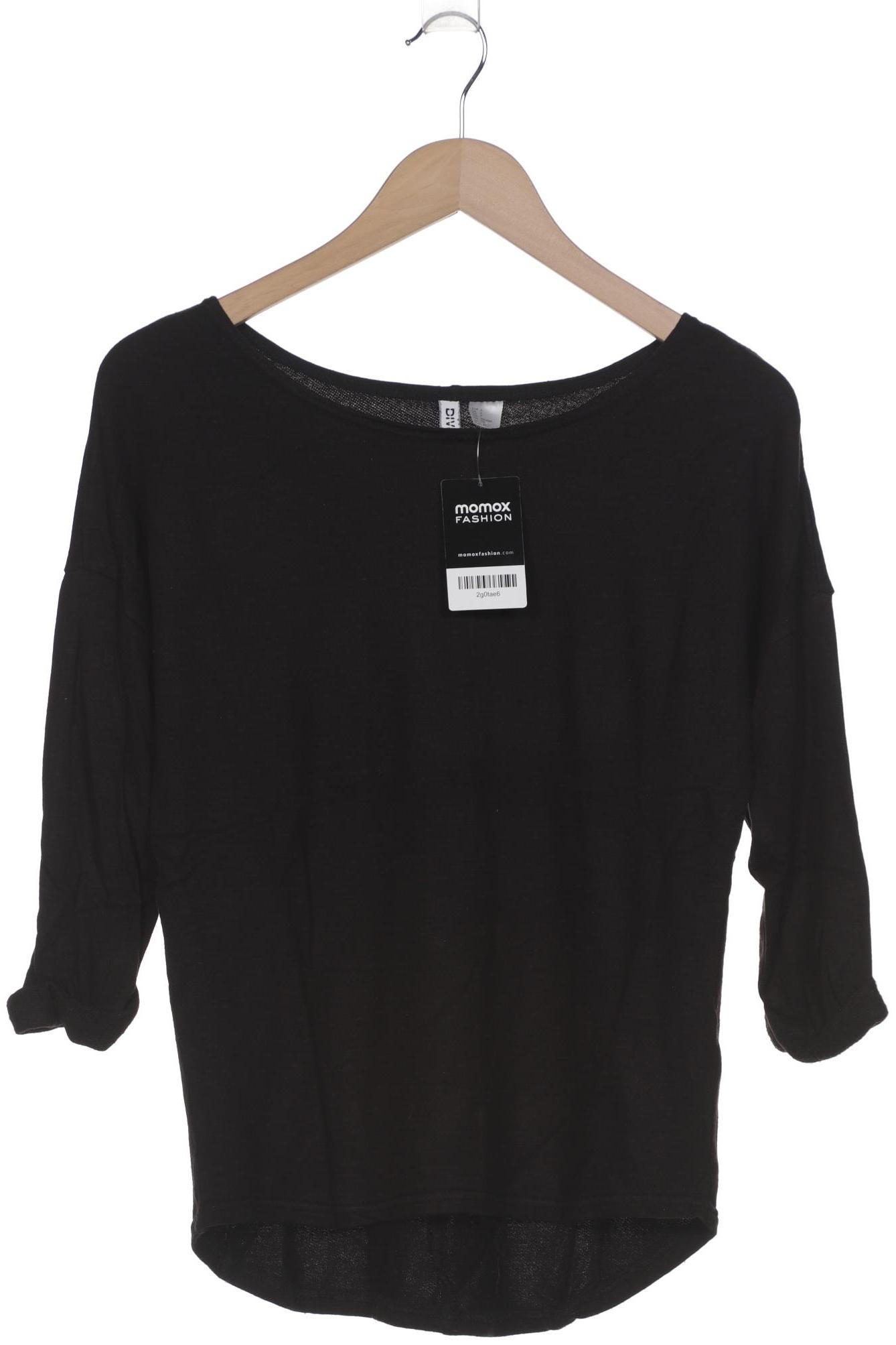 

H&M Damen Sweatshirt, schwarz, Gr. 36