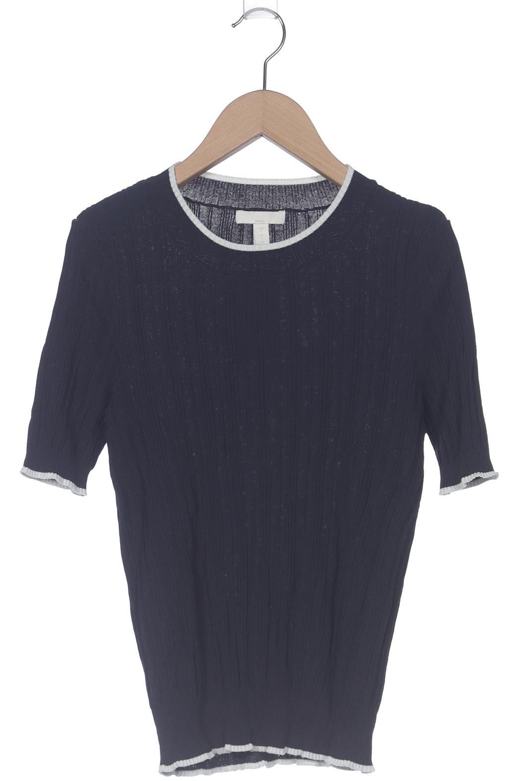 

H&M Damen T-Shirt, marineblau, Gr. 36