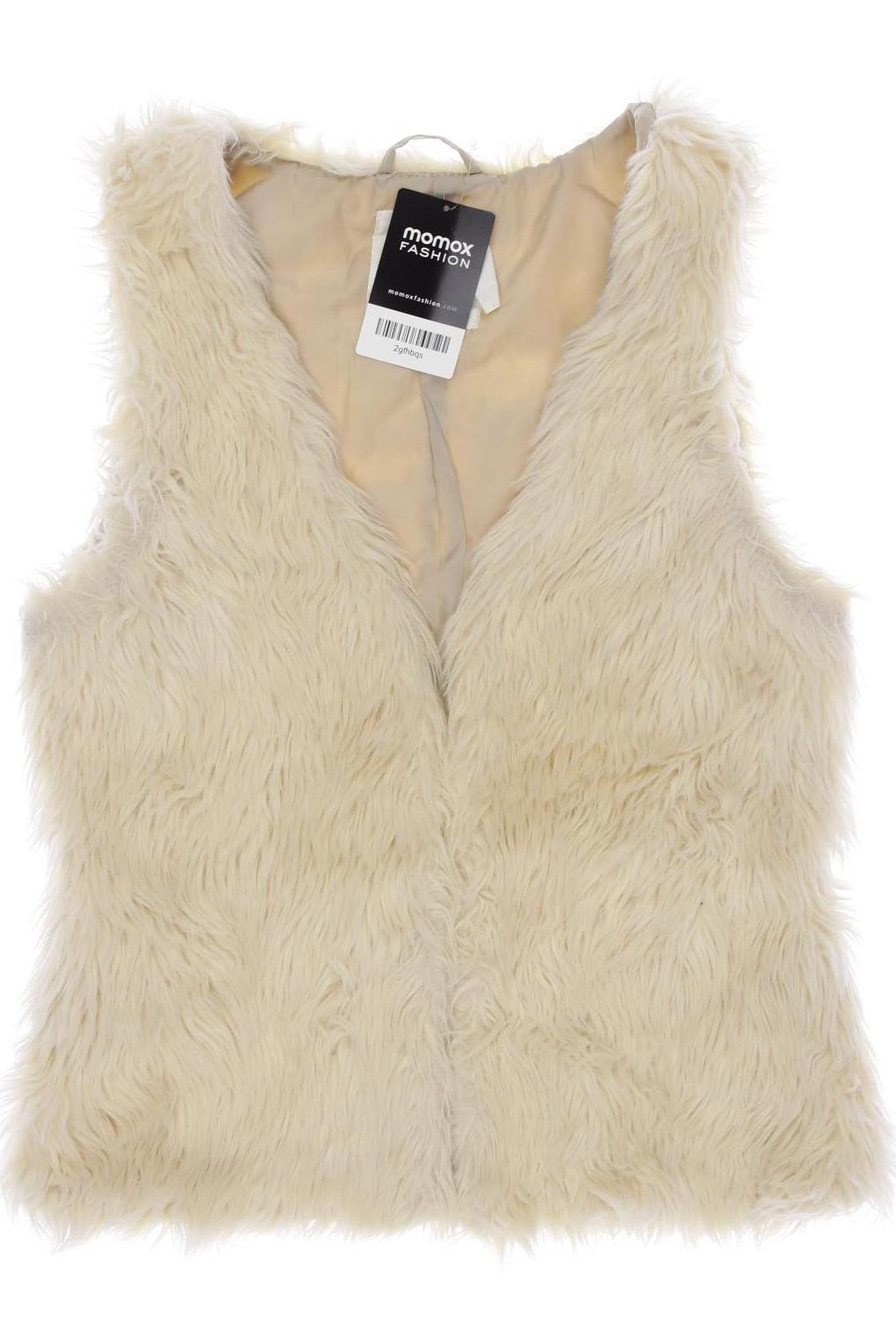 

H&M Damen Weste, beige, Gr. 34
