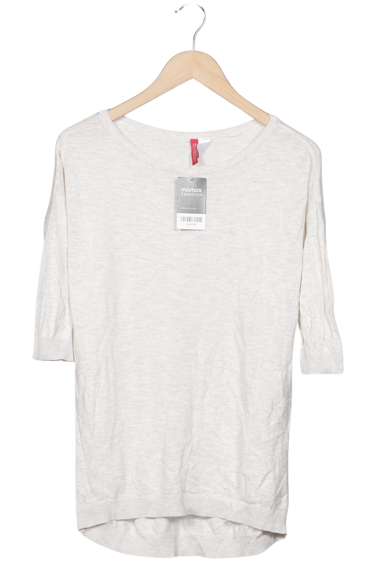 

H&M Damen Pullover, cremeweiß, Gr. 34