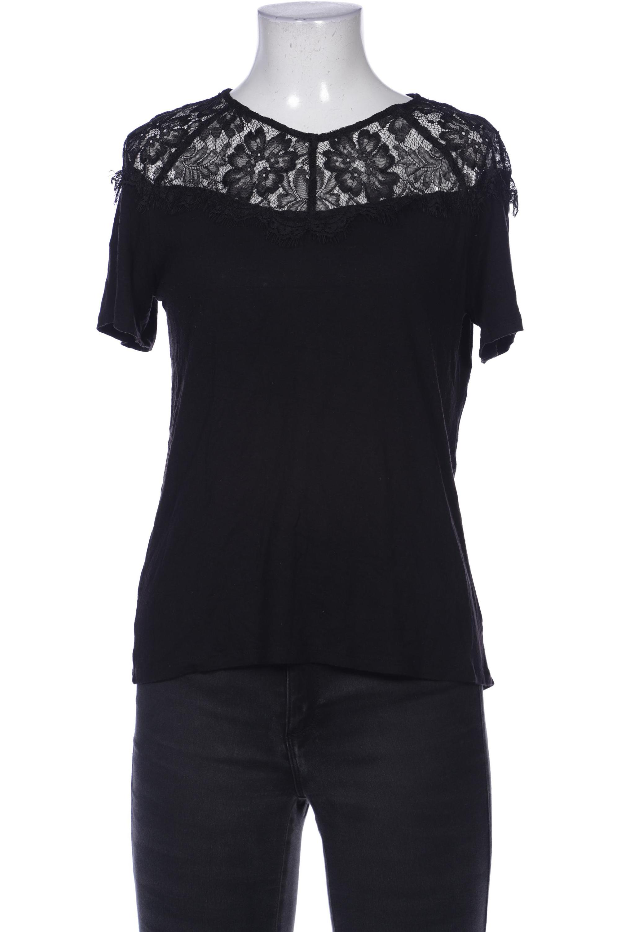 

H&M Damen T-Shirt, schwarz, Gr. 36