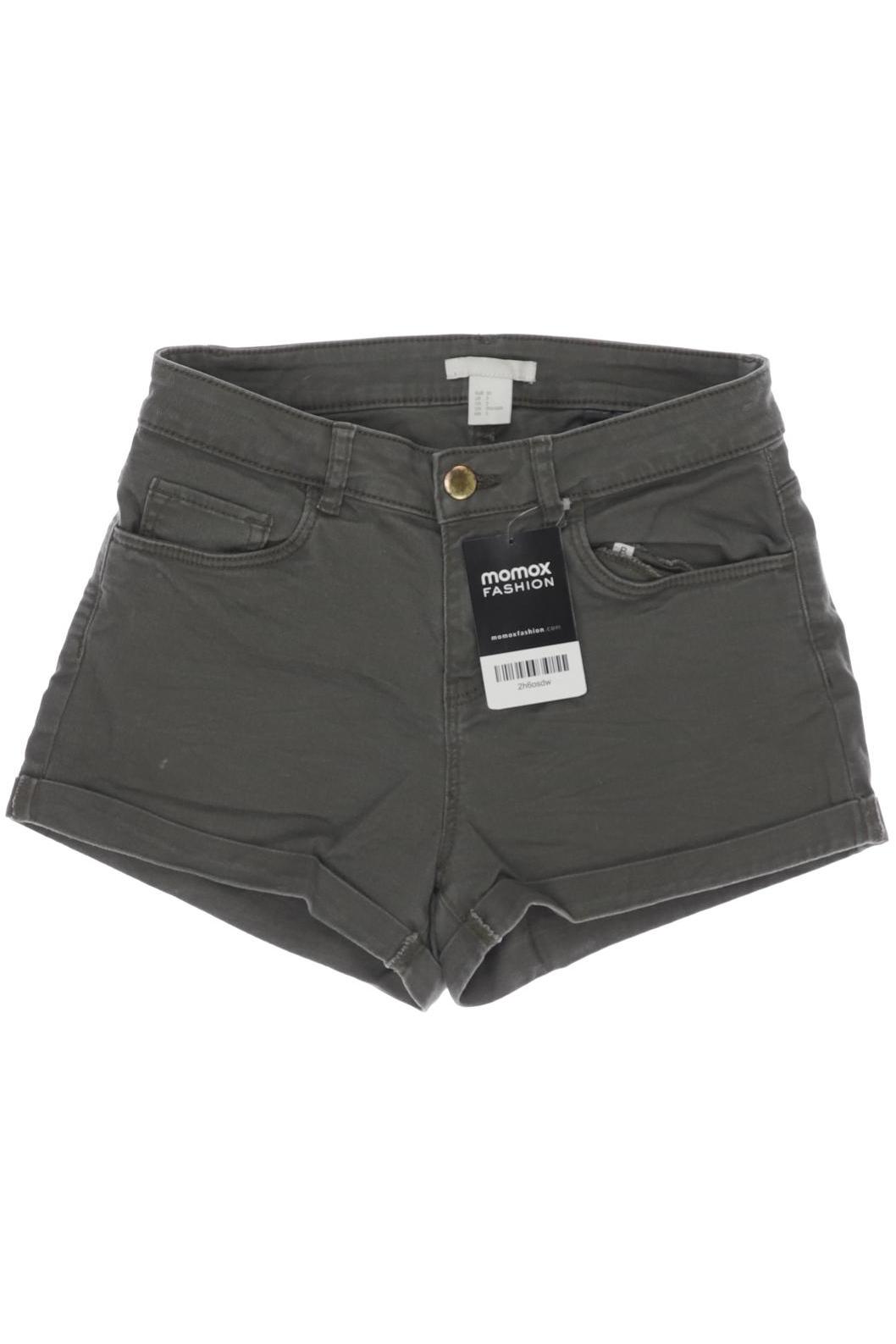 

H&M Damen Shorts, grau, Gr. 32