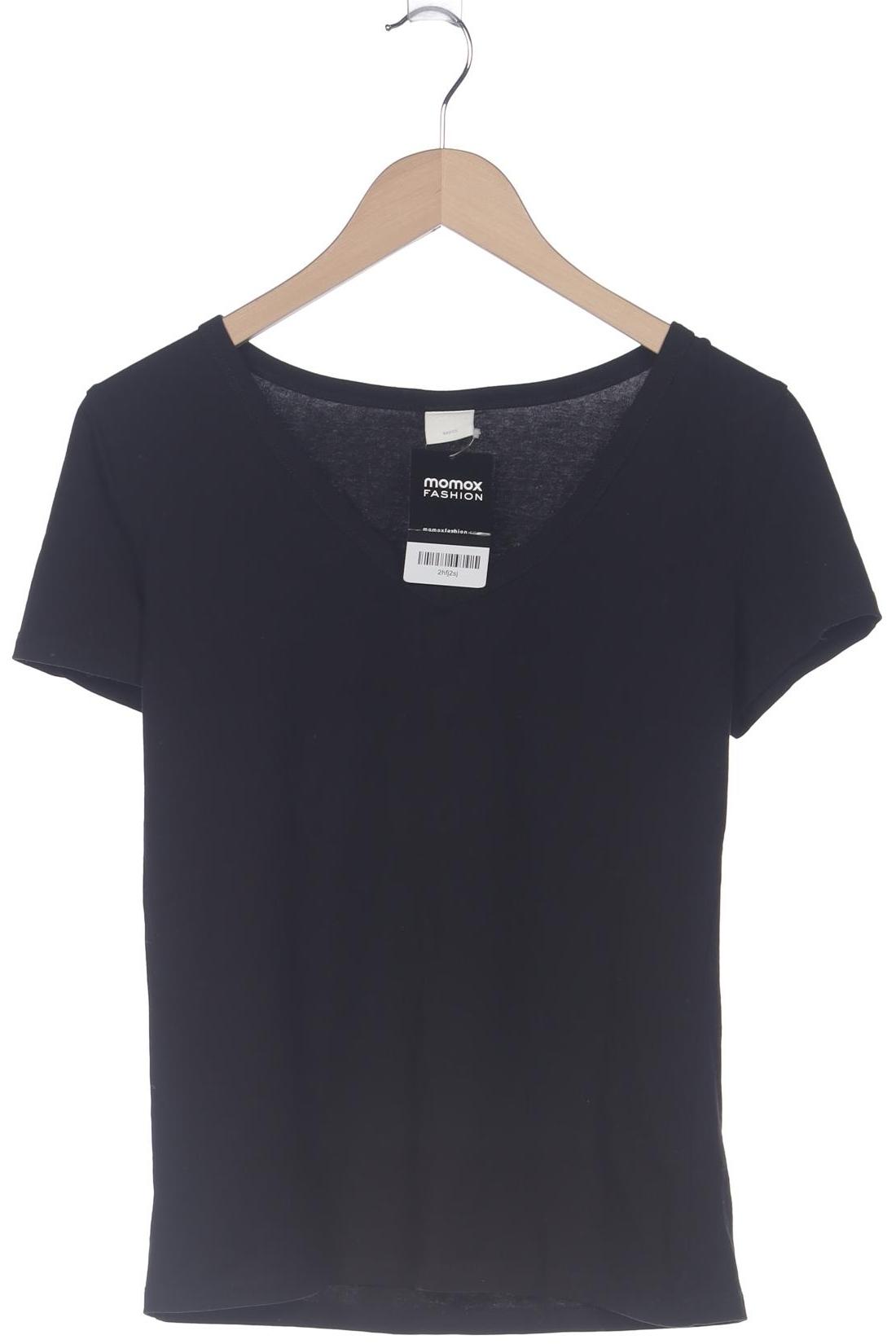 

H&M Damen T-Shirt, schwarz, Gr. 38