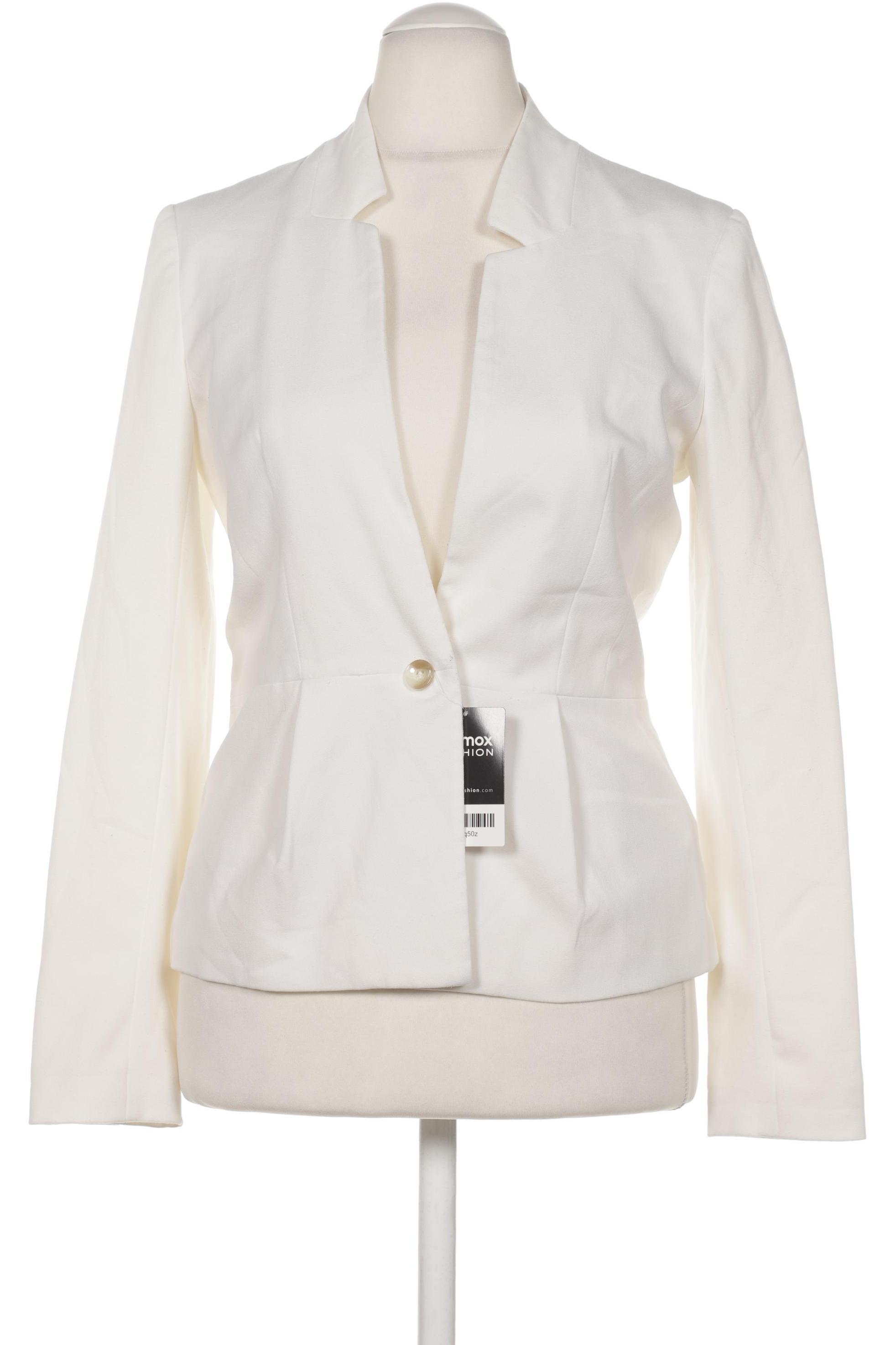 

H&M Damen Blazer, weiß, Gr. 38