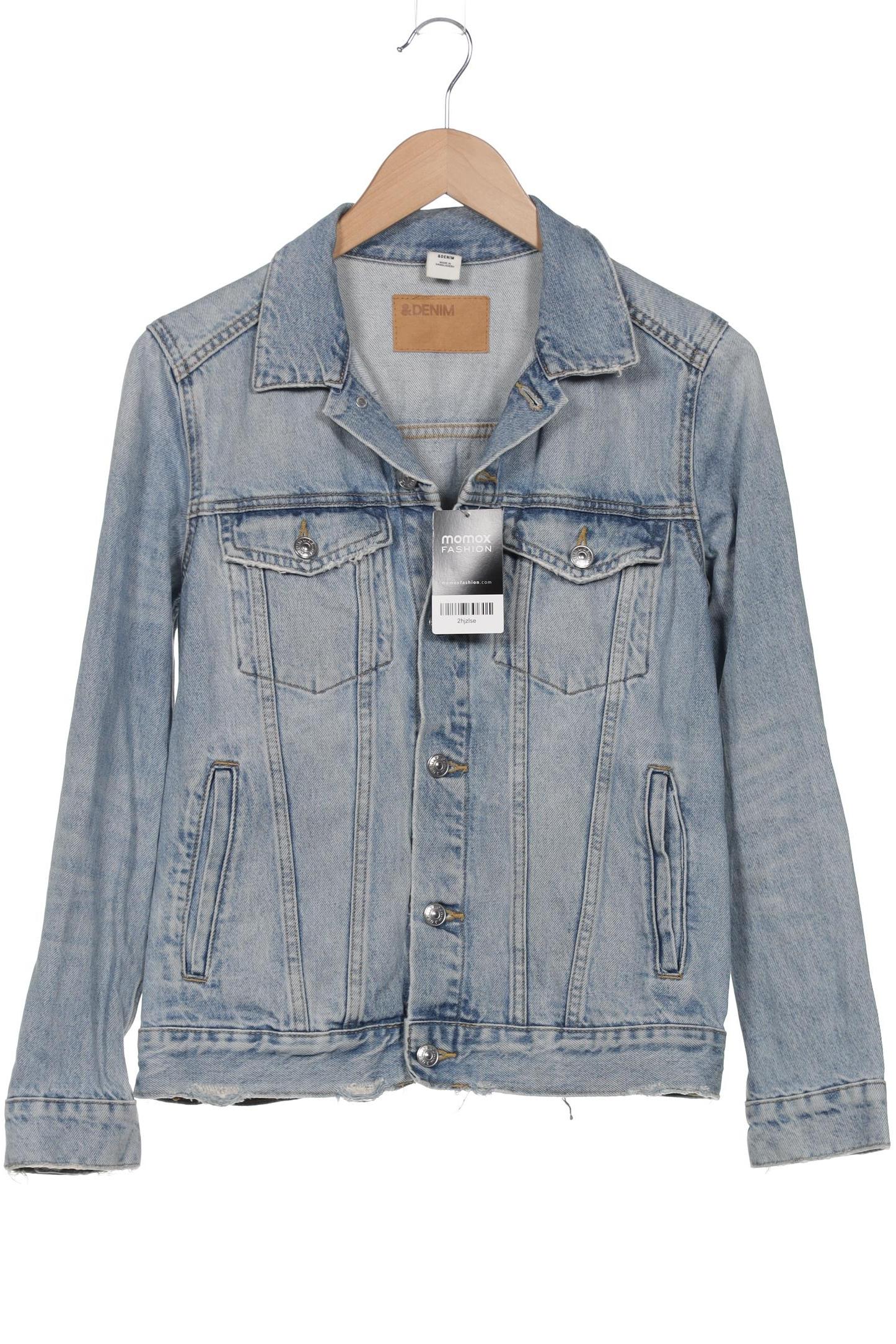 

H&M Damen Jacke, blau, Gr. 40
