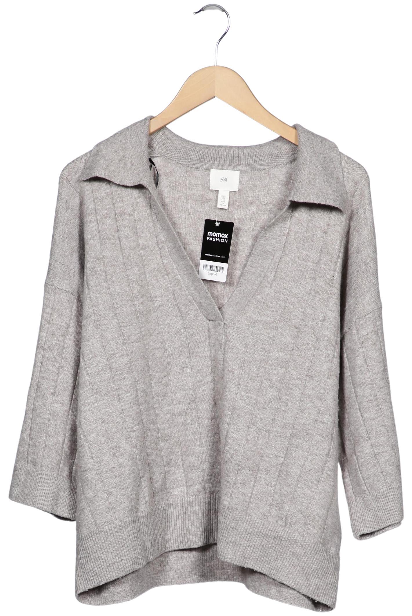 

H&M Damen Pullover, grau, Gr. 42