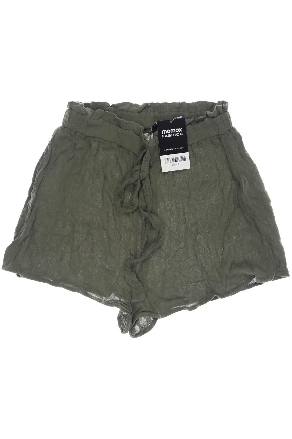 

H&M Damen Shorts, grün, Gr. 34