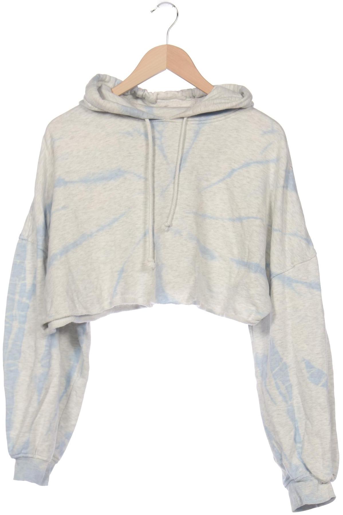 

H&M Damen Kapuzenpullover, grau, Gr. 42