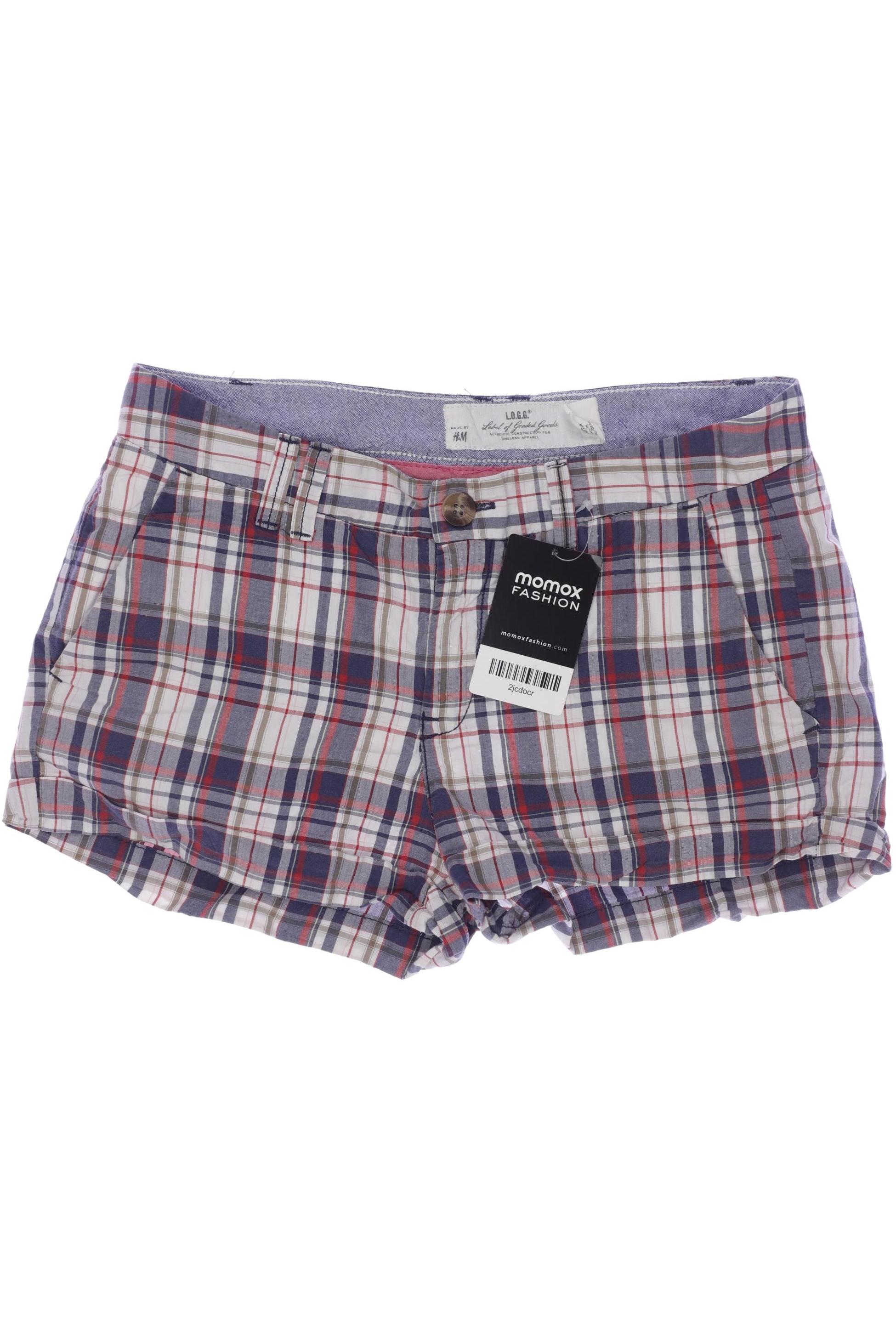 

H&M Damen Shorts, mehrfarbig, Gr. 34