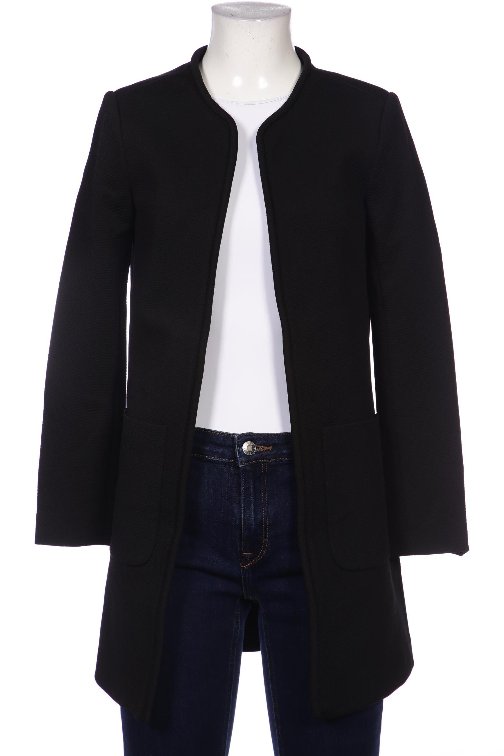 

H&M Damen Mantel, schwarz
