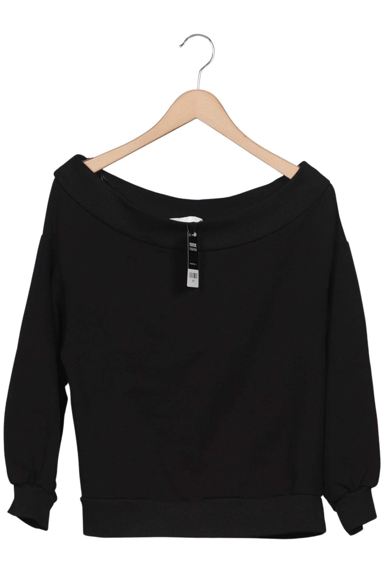 

H&M Damen Sweatshirt, schwarz, Gr. 38