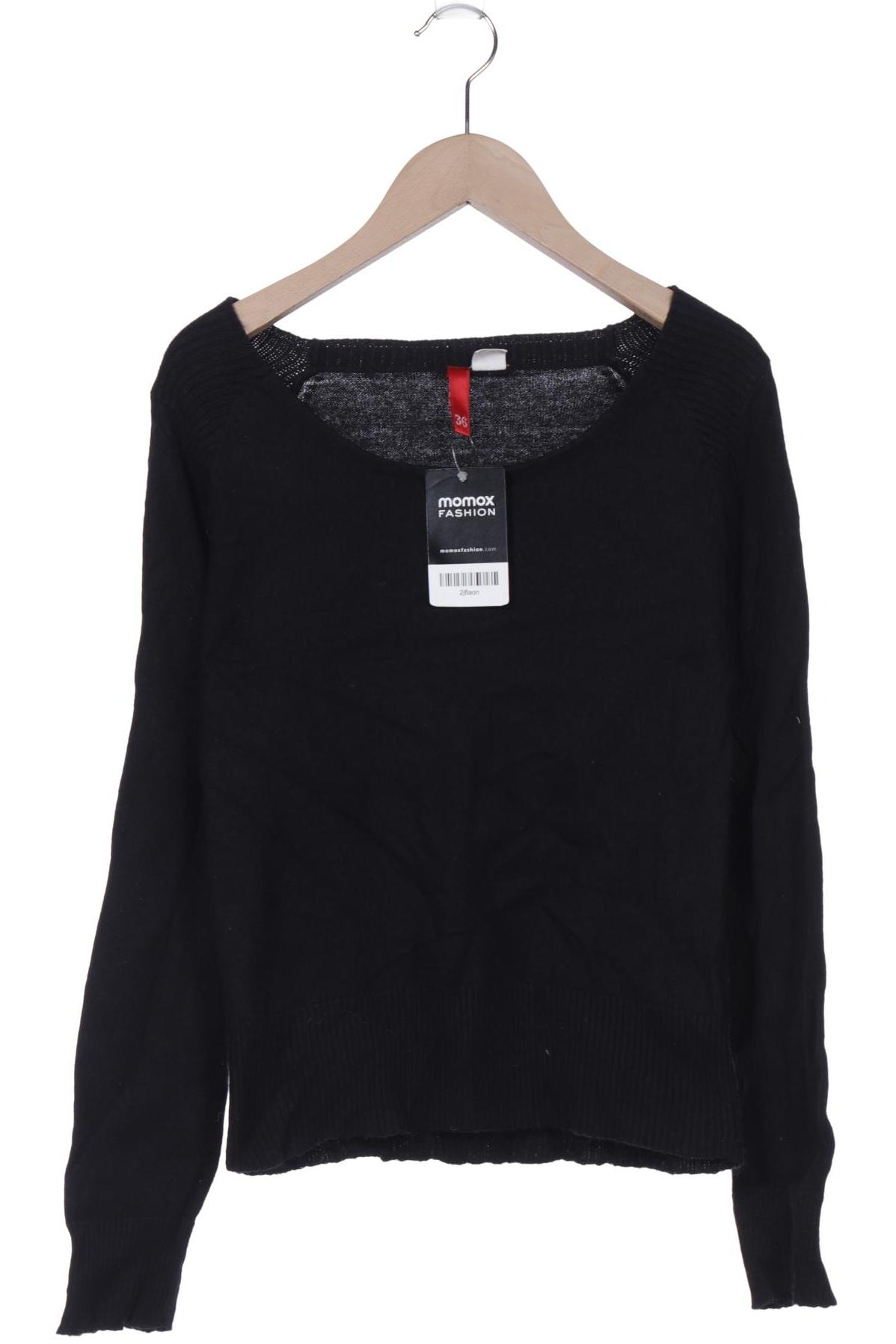 

H&M Damen Pullover, schwarz, Gr. 36