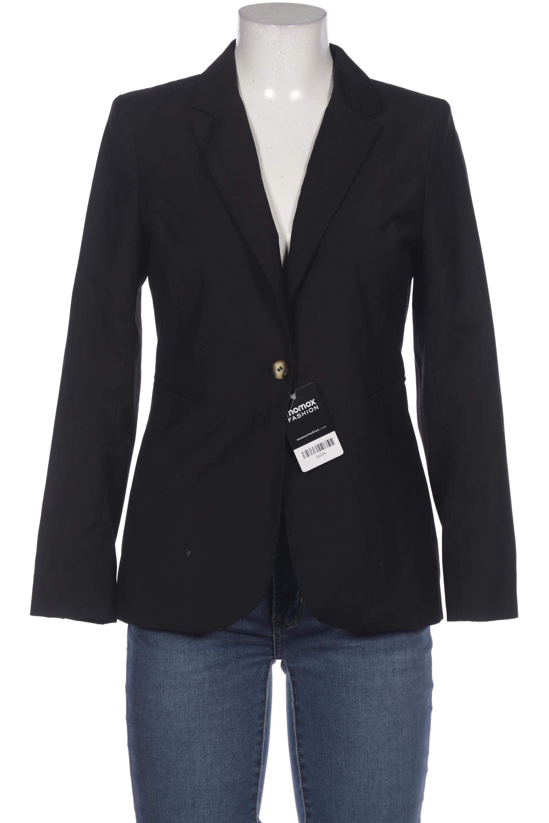

H&M Damen Blazer, schwarz, Gr. 38