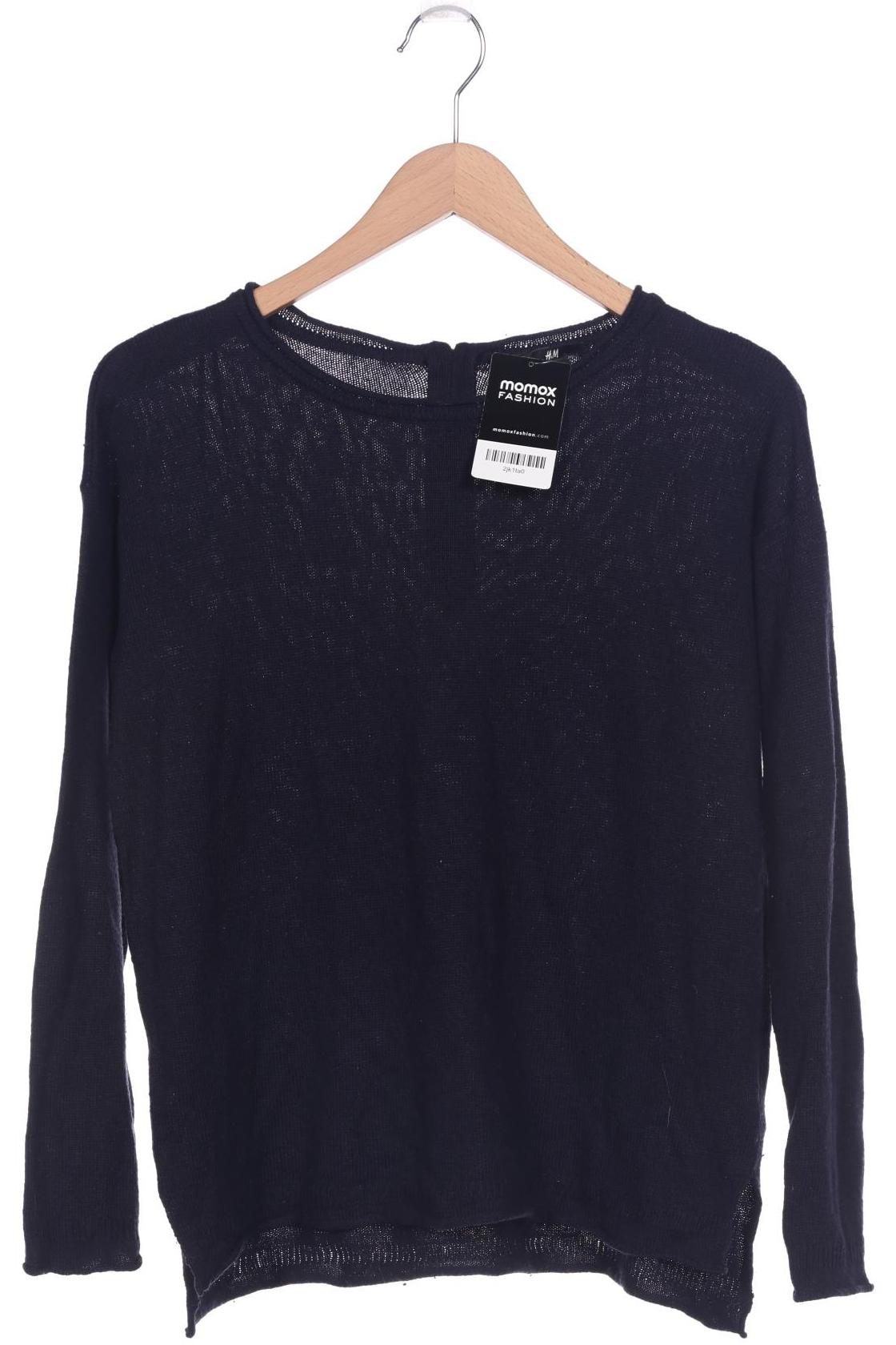 

H&M Damen Pullover, marineblau, Gr. 34