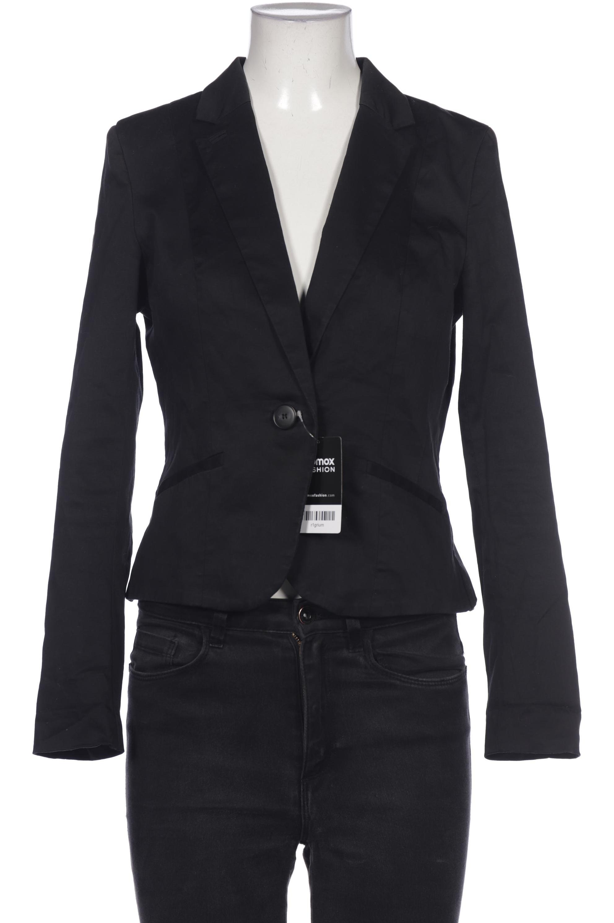 

H&M Damen Blazer, schwarz, Gr. 38